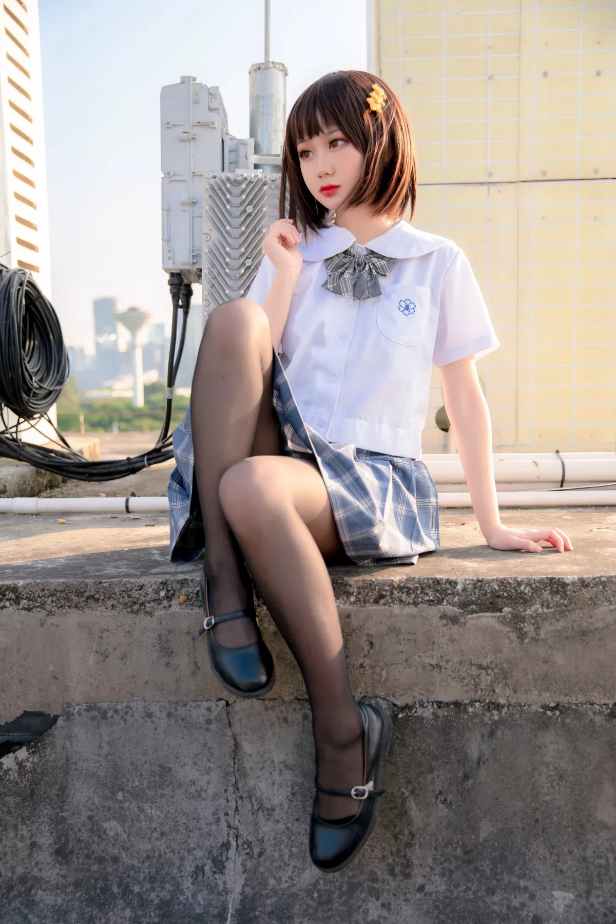 丽人Cosplay 风情密拍 您的蛋蛋 天台JK