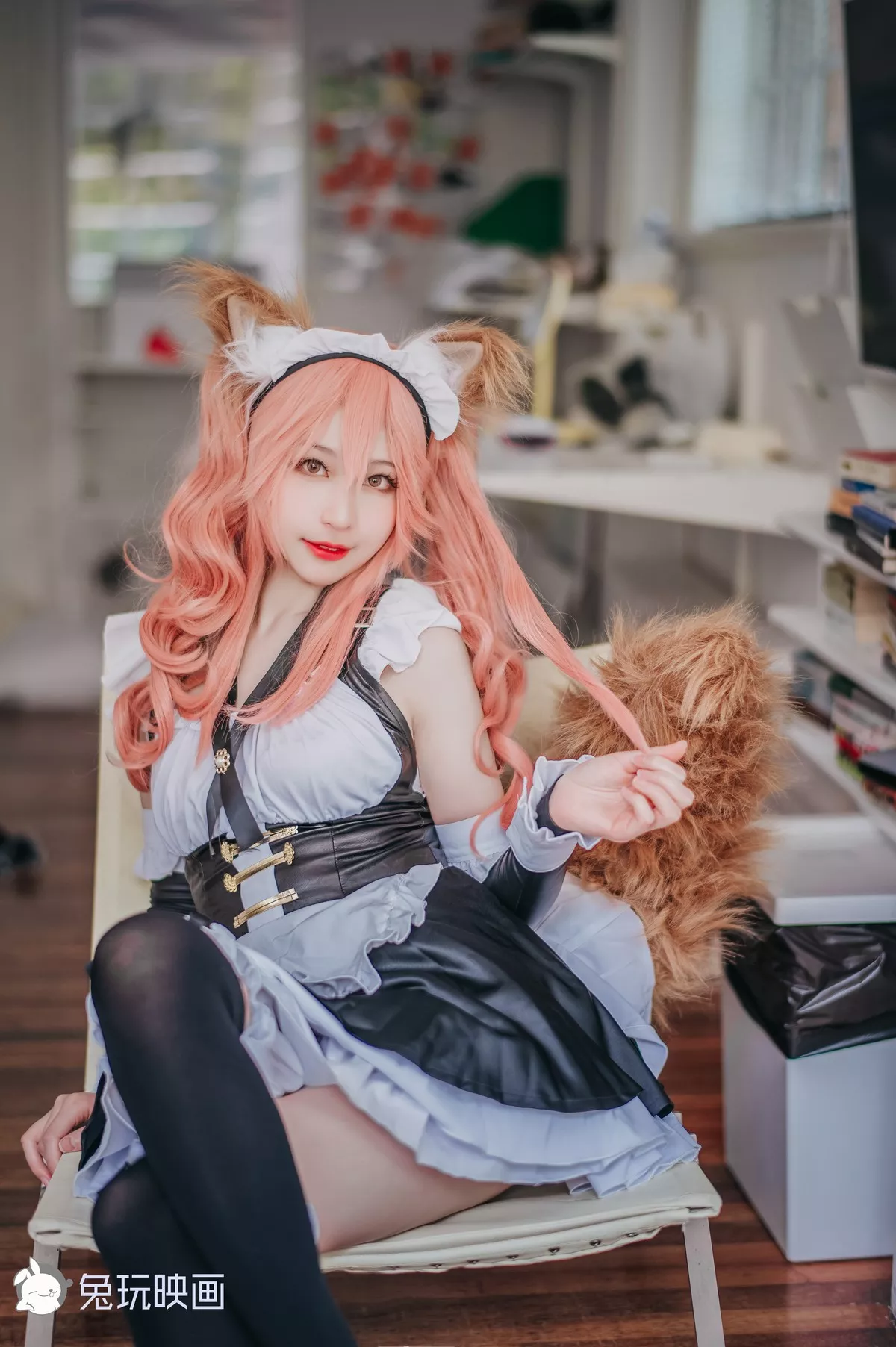 美人Cosplay 撩人密拍 兔玩映画 女佣 玉藻前