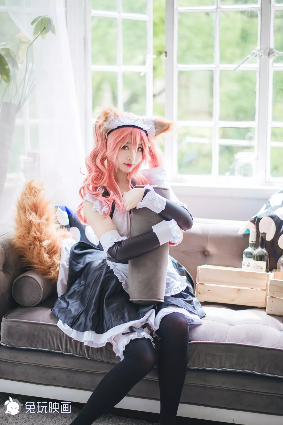 美人Cosplay 撩人密拍 兔玩映画 女佣 玉藻前