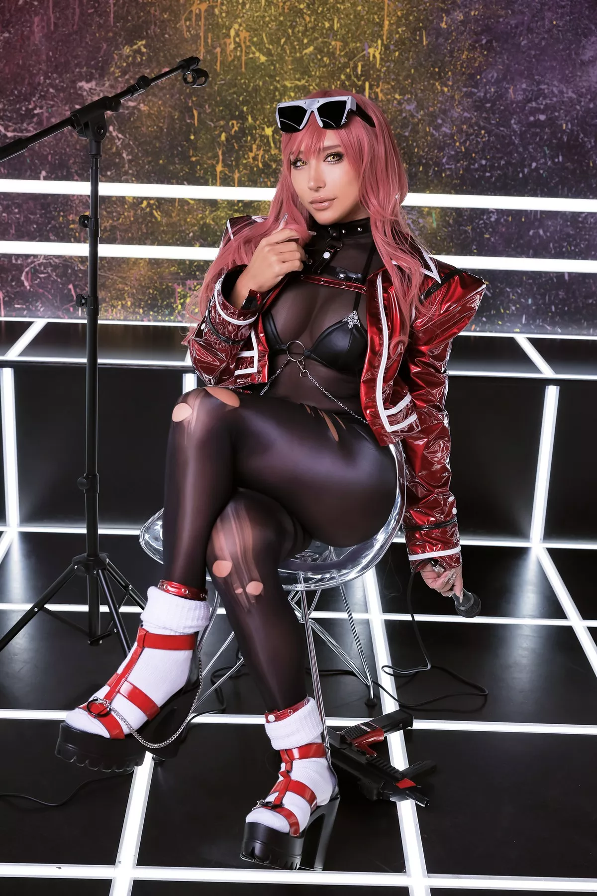 美人Cosplay 魅魔密拍 Nonsummerjack Punch line 全集修正