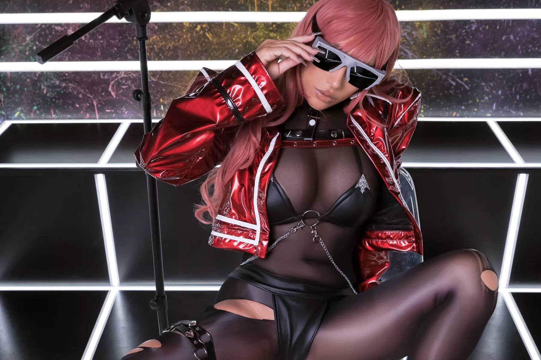 美人Cosplay 魅魔密拍 Nonsummerjack Punch line 全集修正