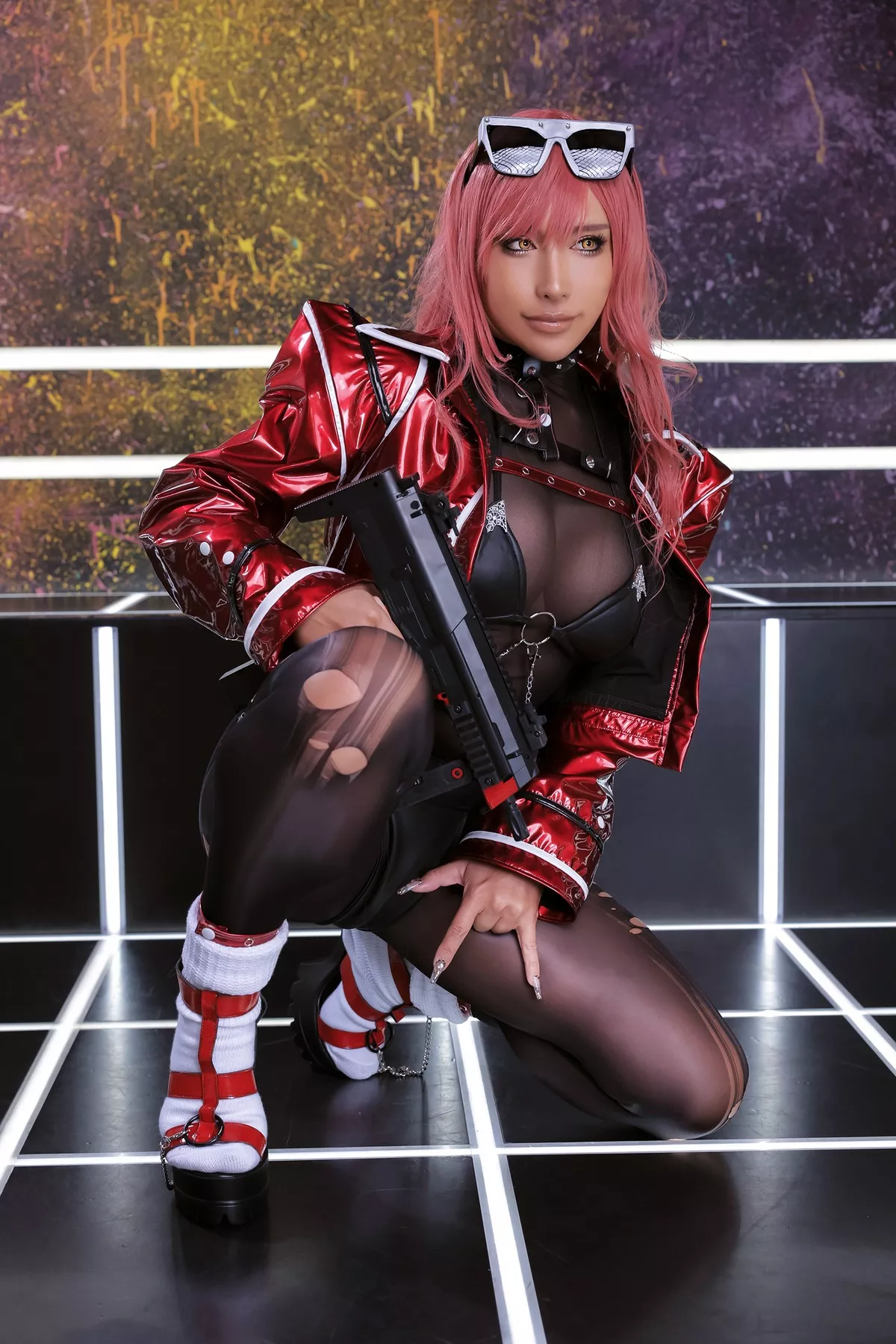 美人Cosplay 魅魔密拍 Nonsummerjack Punch line 全集修正