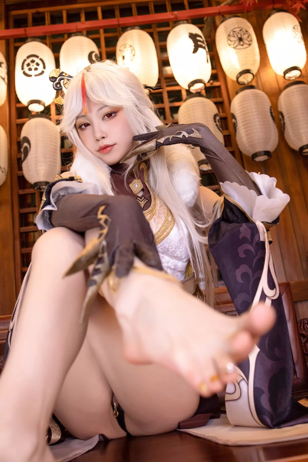 美人Cosplay 风韵私拍 水淼 Aqua 凝光原造型