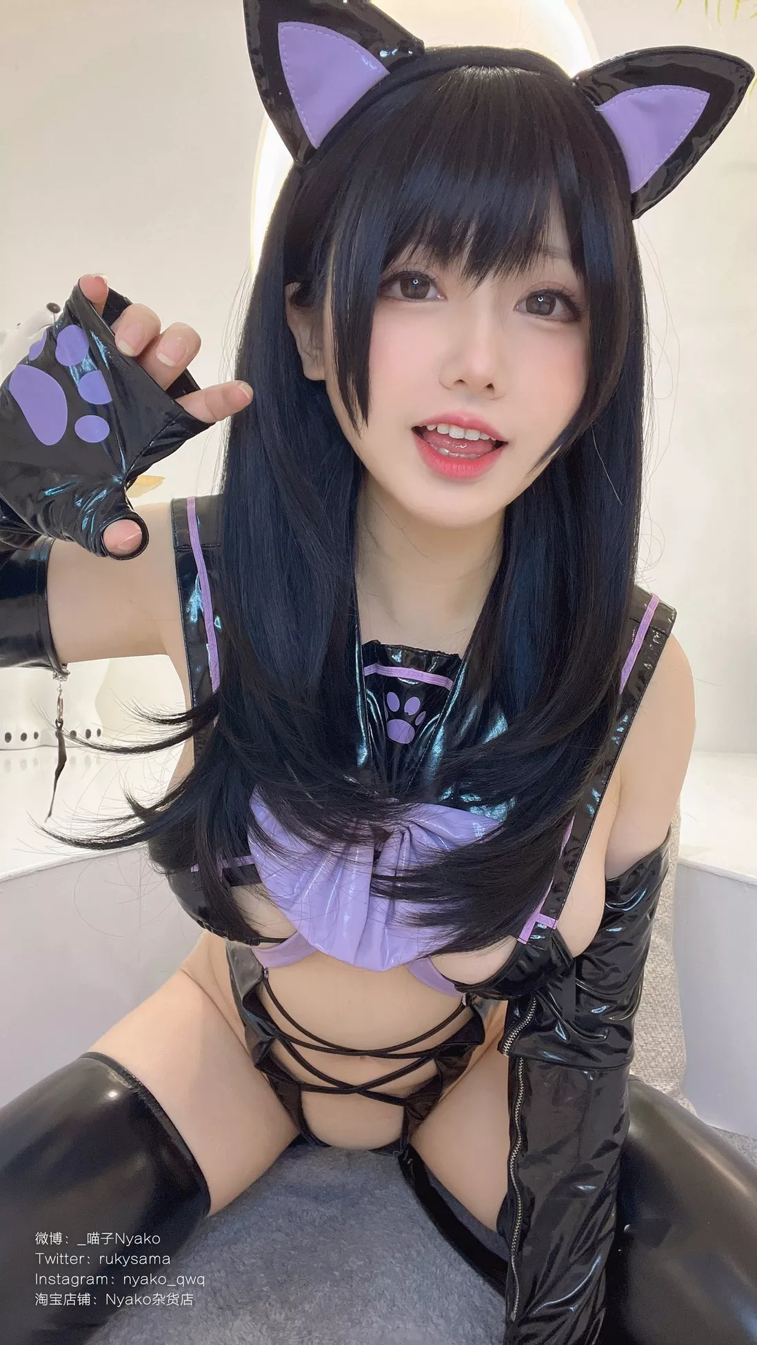 仙女Cosplay 魅魔私房 Nyako 喵子 自拍り11 情人节