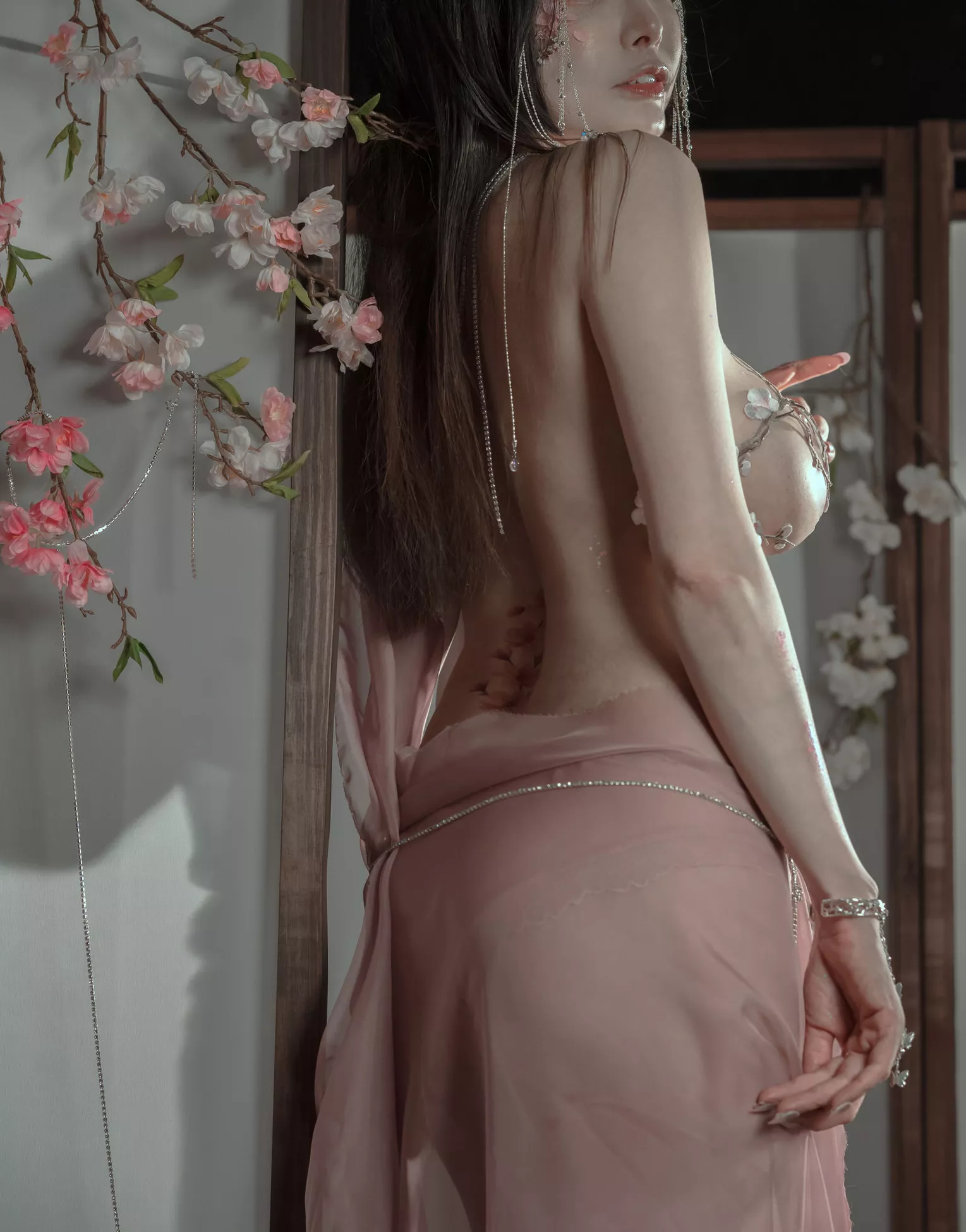 高清 私拍 艺术图 秋和柯基 《粉》