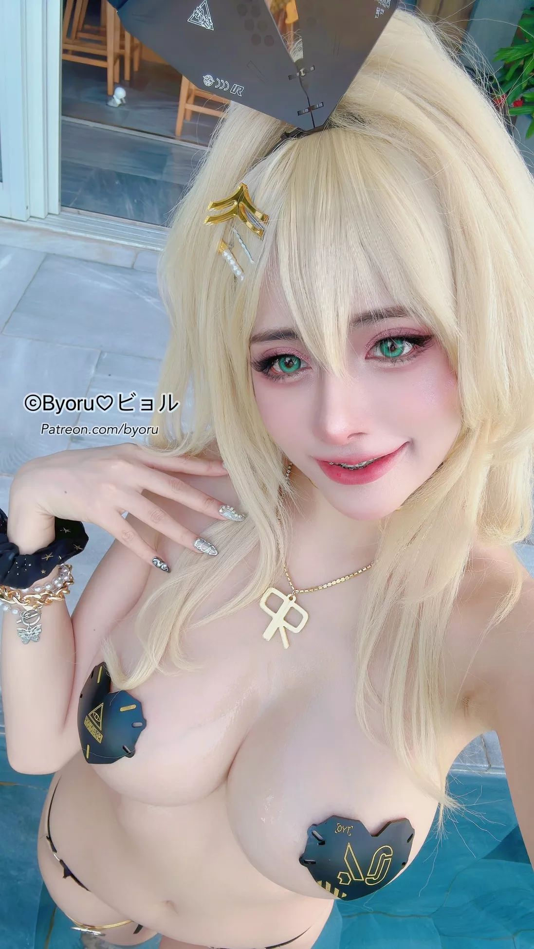 仙女Cosplay 撩人私房 妹子 Byoru Rupee Nikke