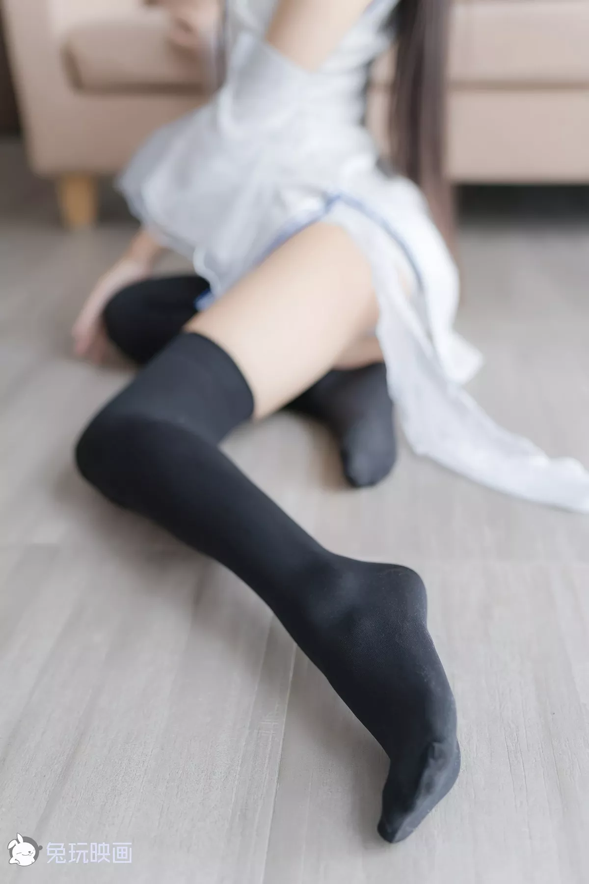 仙女Cosplay 妩媚私房 兔玩映画 白色旗袍