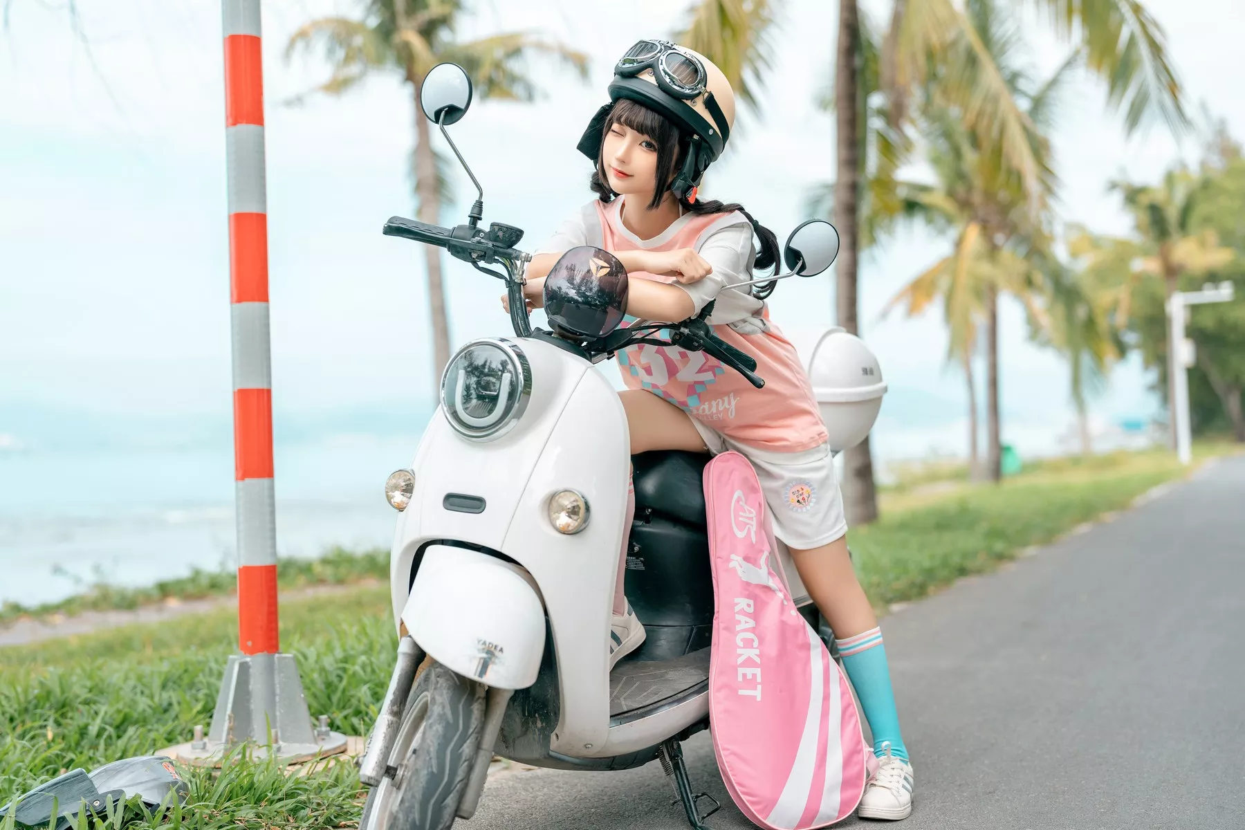 丽人Cosplay 撩人私摄 蠢沫沫 Chunmomo Electric Car 全集修正