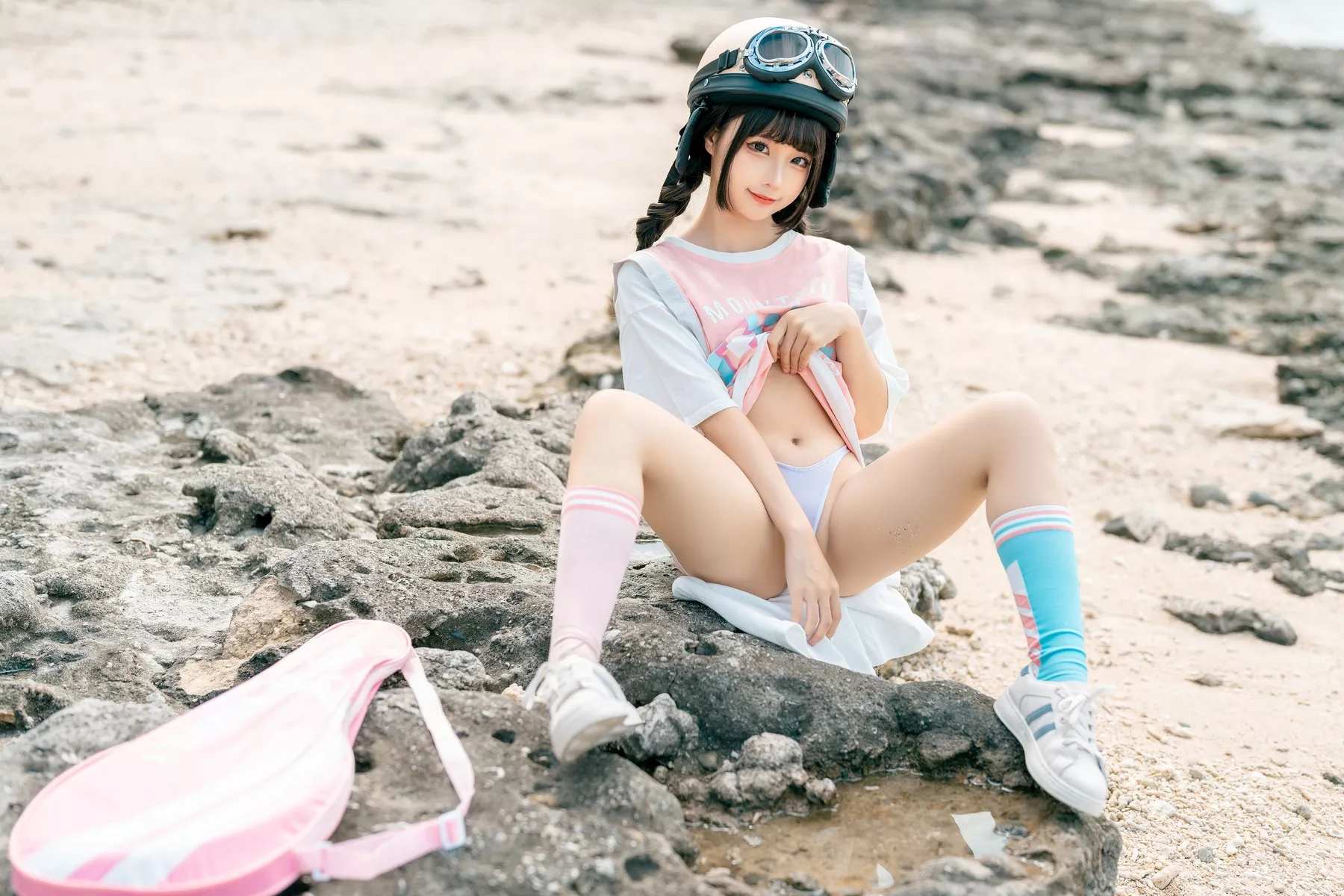 丽人Cosplay 撩人私摄 蠢沫沫 Chunmomo Electric Car 全集修正