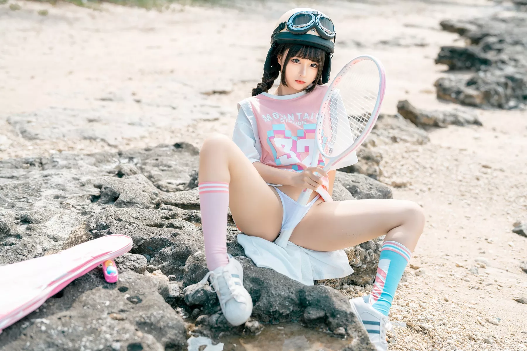 丽人Cosplay 撩人私摄 蠢沫沫 Chunmomo Electric Car 全集修正