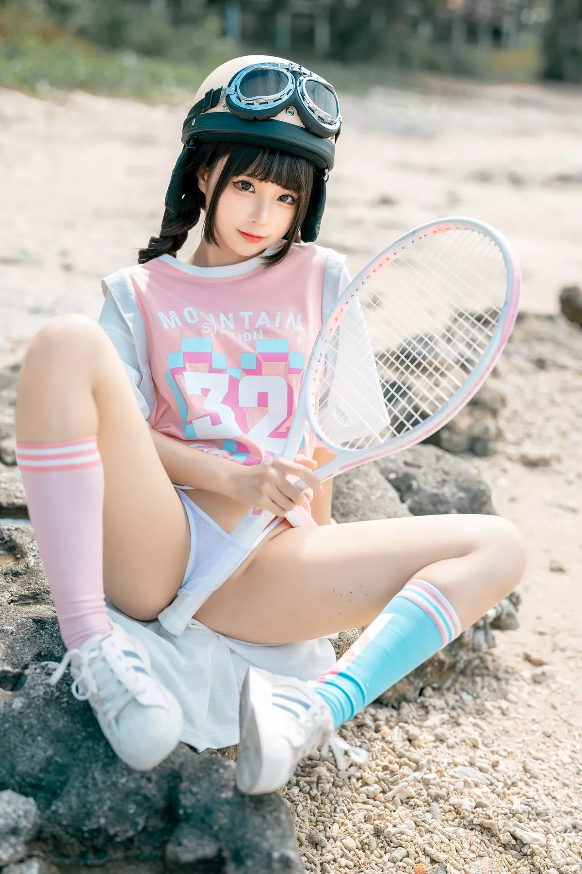 丽人Cosplay 撩人私摄 蠢沫沫 Chunmomo Electric Car 全集修正