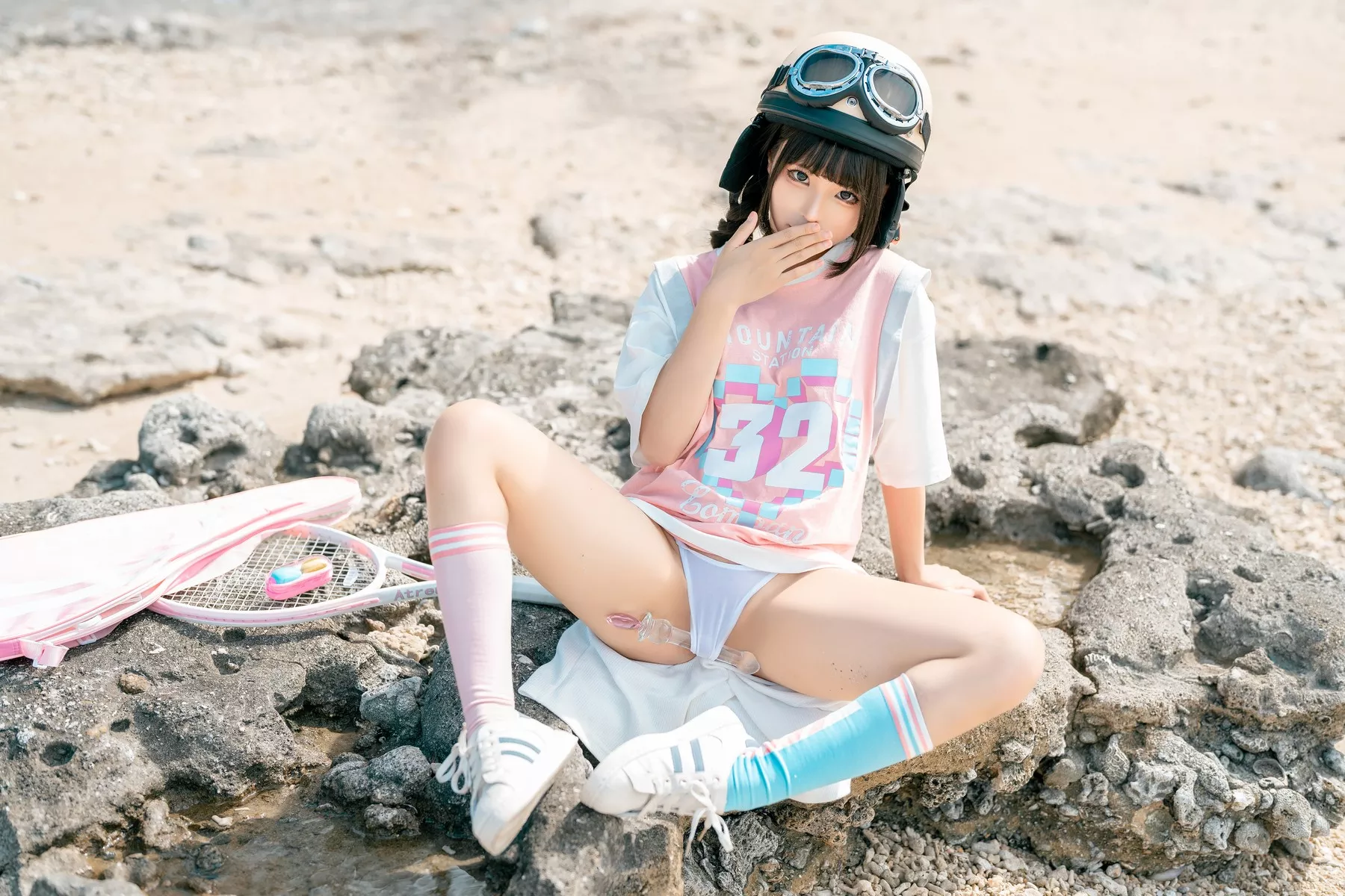 丽人Cosplay 撩人私摄 蠢沫沫 Chunmomo Electric Car 全集修正