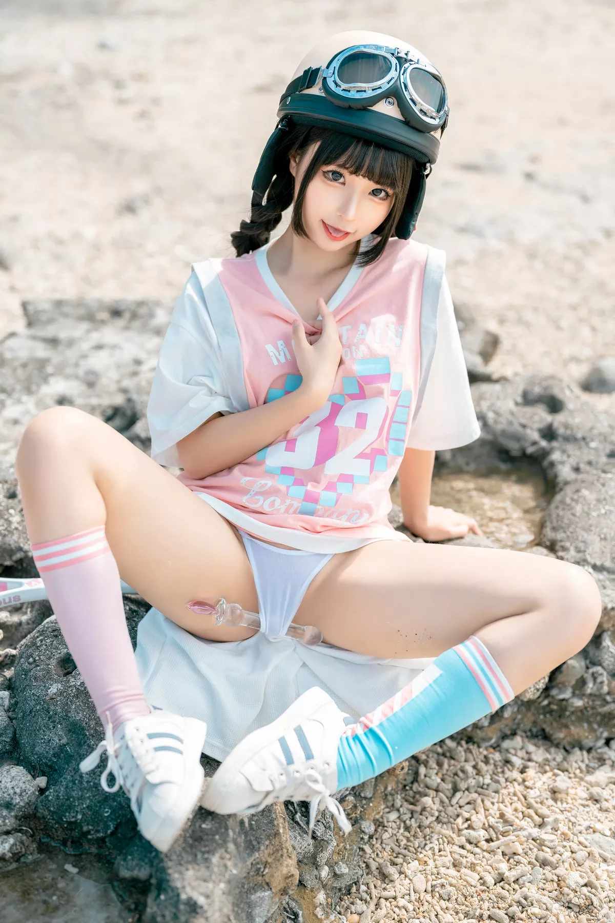 丽人Cosplay 撩人私摄 蠢沫沫 Chunmomo Electric Car 全集修正