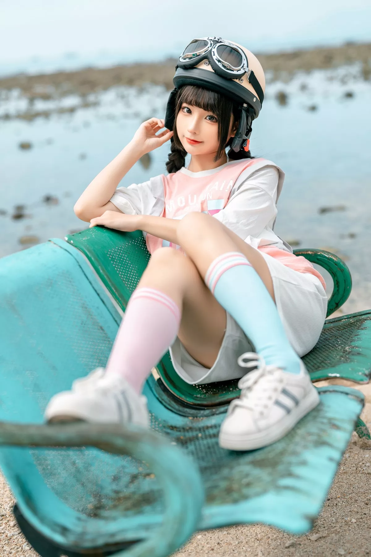 丽人Cosplay 撩人私摄 蠢沫沫 Chunmomo Electric Car 全集修正