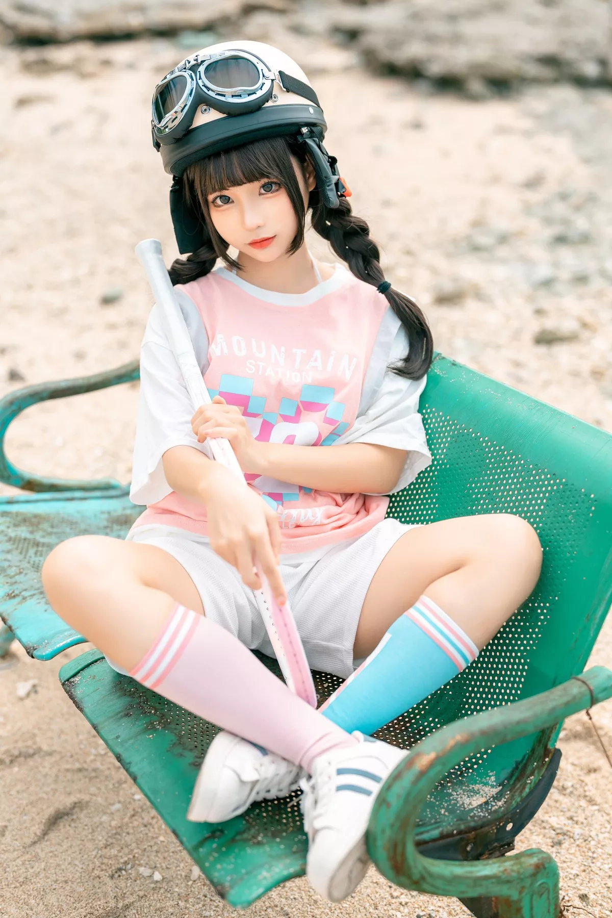 丽人Cosplay 撩人私摄 蠢沫沫 Chunmomo Electric Car 全集修正