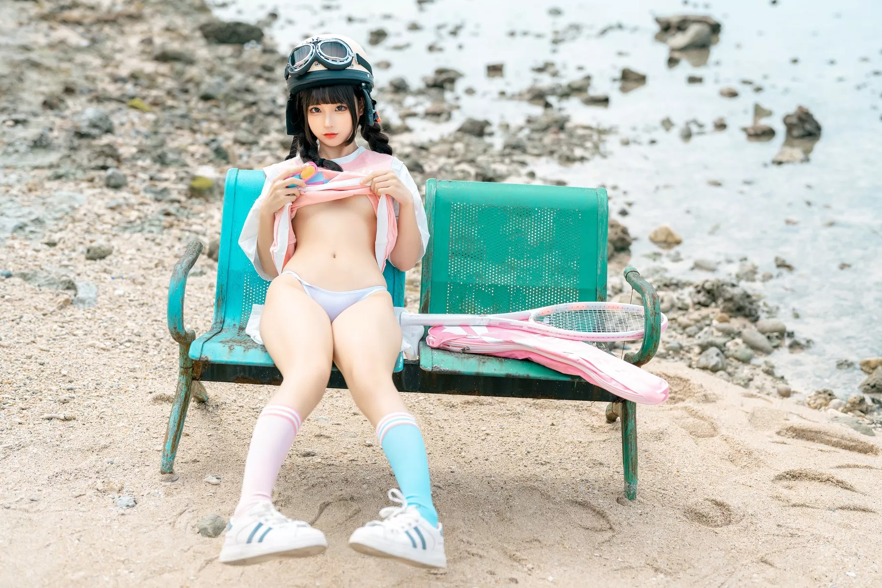 丽人Cosplay 撩人私摄 蠢沫沫 Chunmomo Electric Car 全集修正