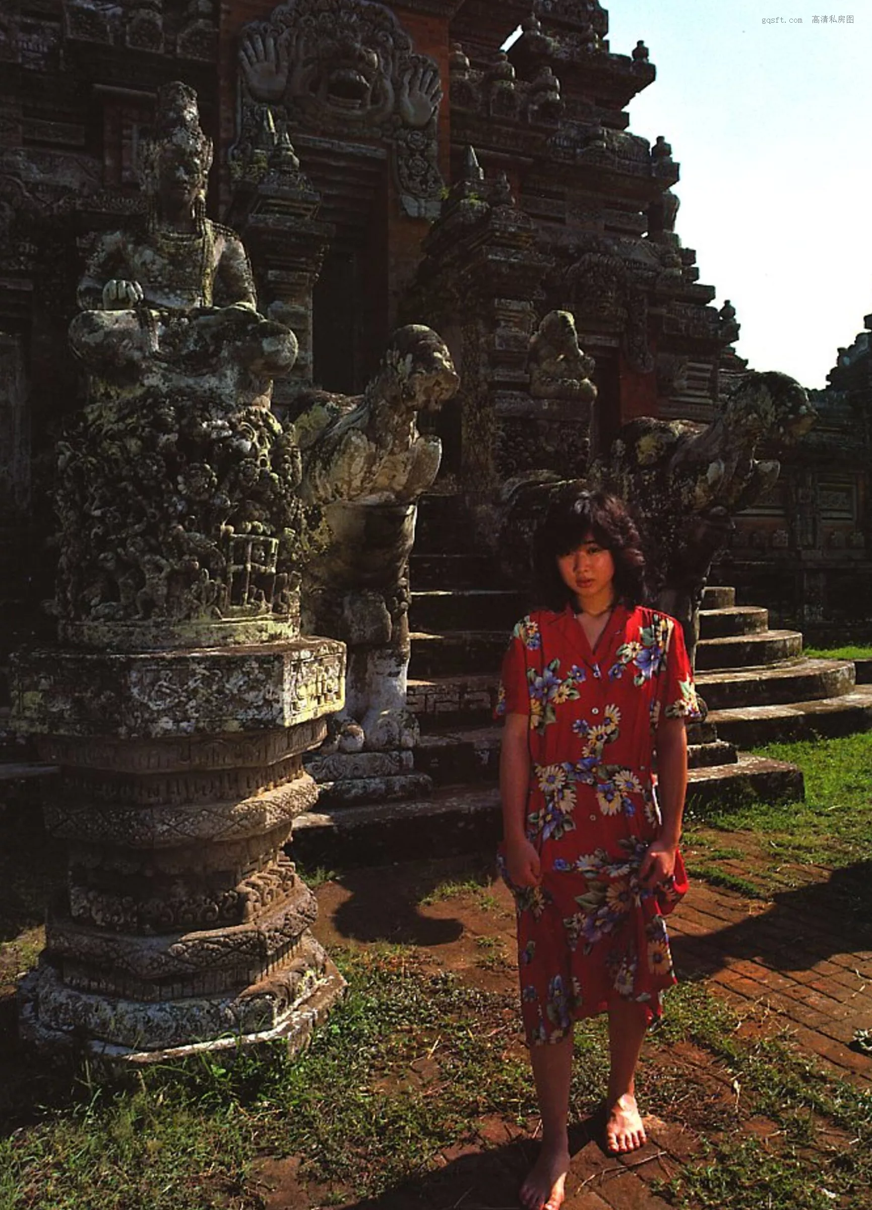 日本 美女 高画质摄影艺术图 精选 1983.7 川上麻衣子《暑い国梦の国生まれた国》