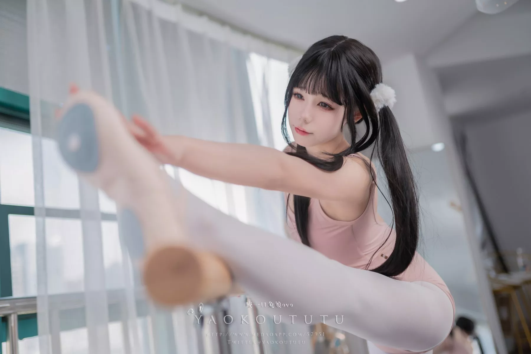 丽人Cosplay 黏黏团子兔 来不及的舞蹈课