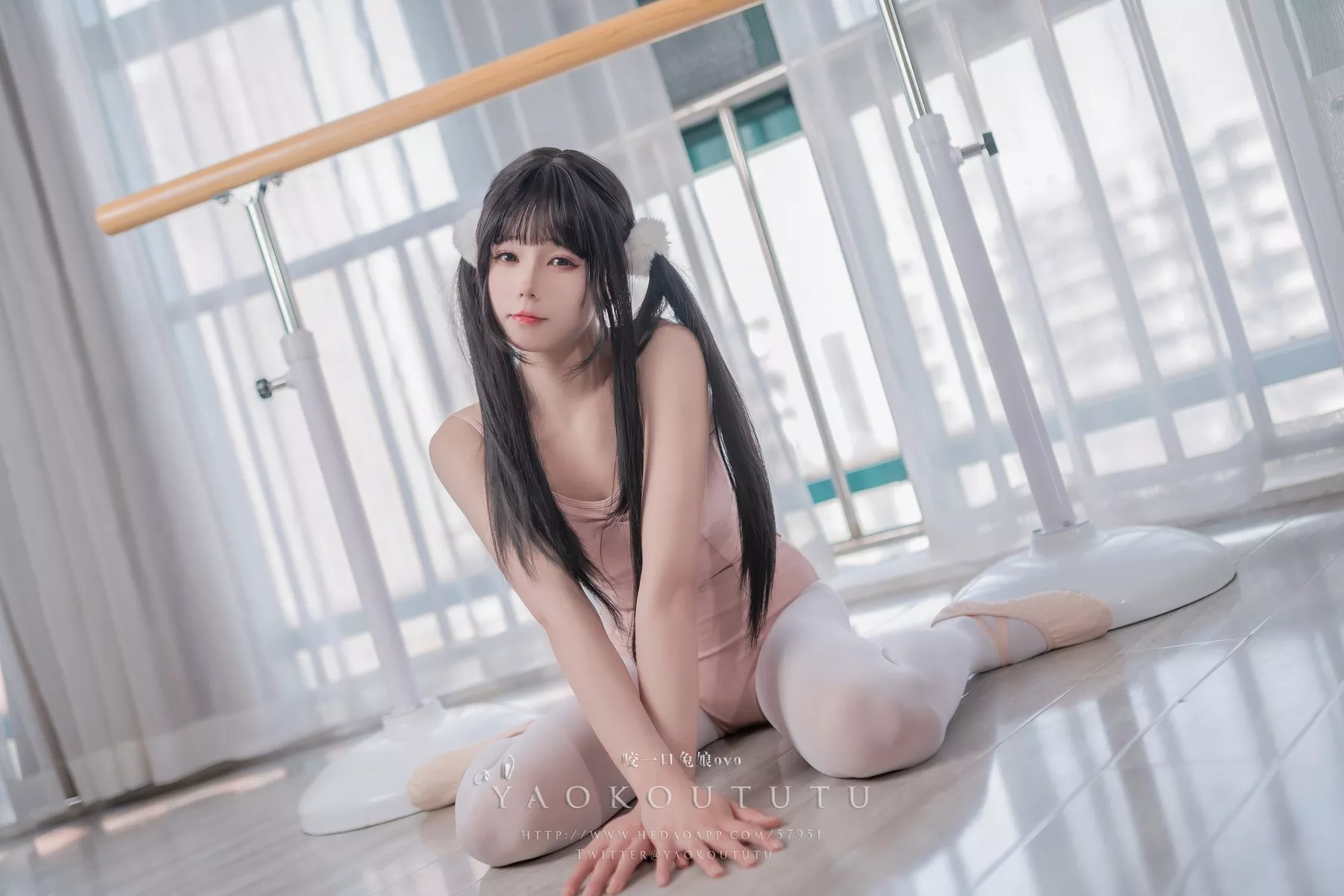 丽人Cosplay 黏黏团子兔 来不及的舞蹈课