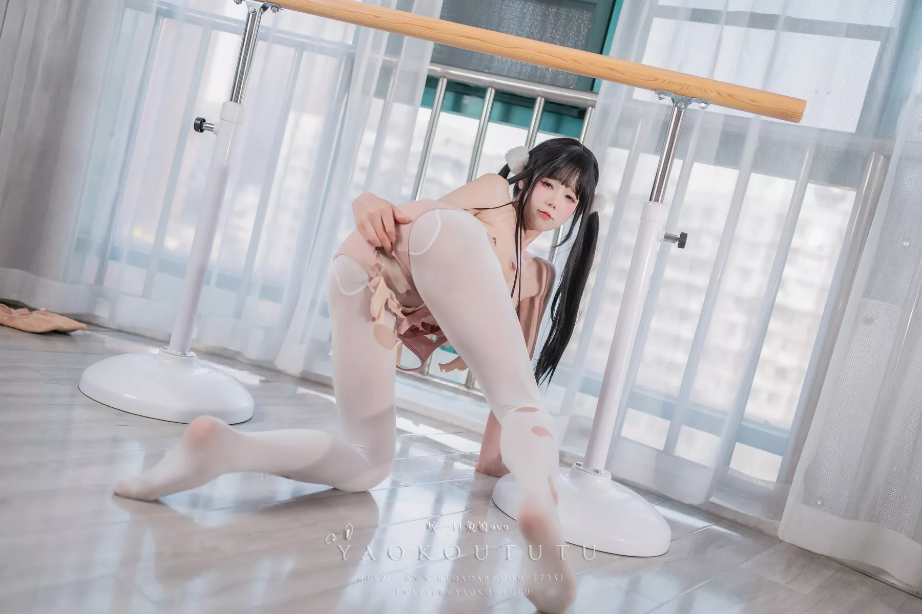 丽人Cosplay 黏黏团子兔 来不及的舞蹈课