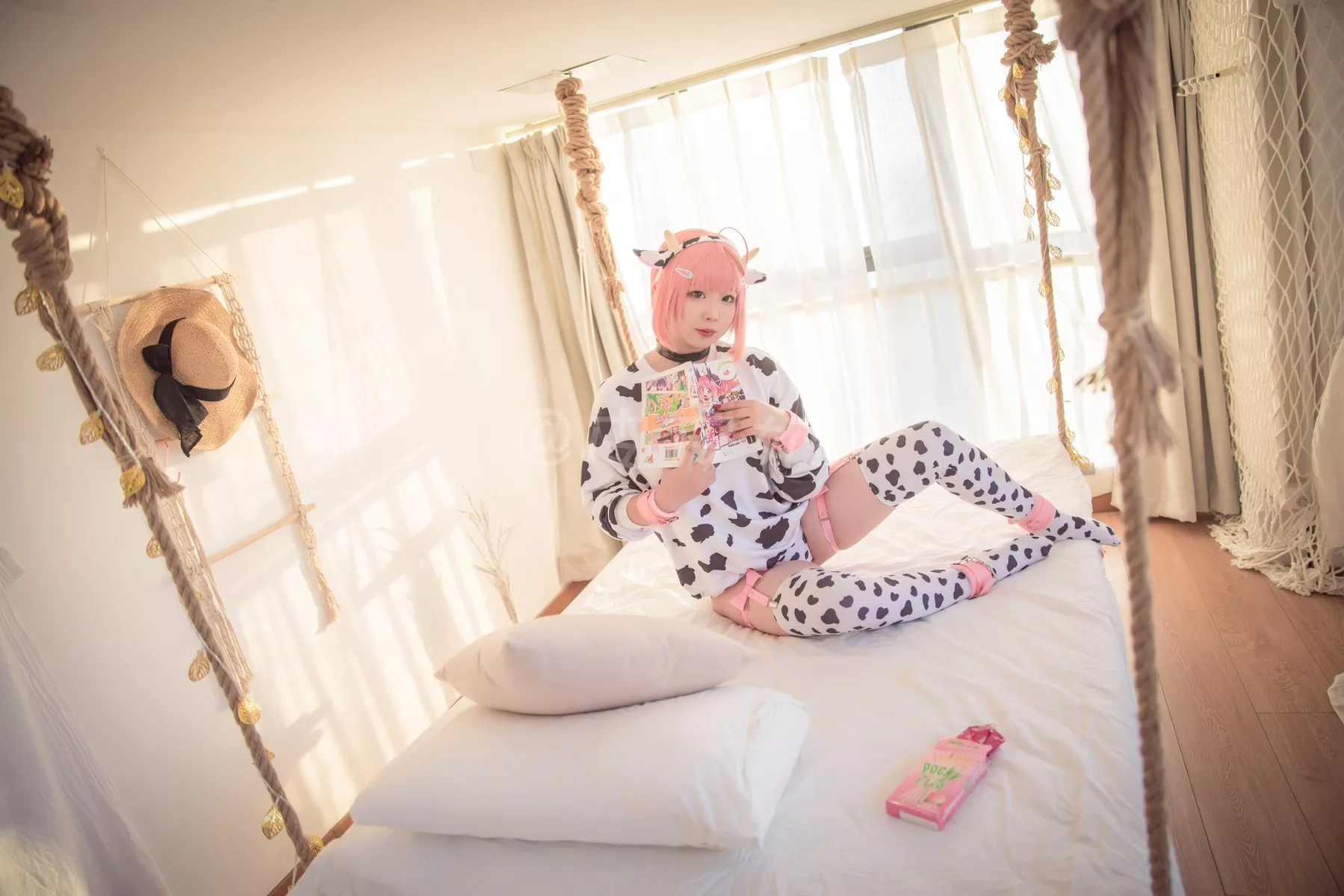 尤物Cosplay 皮皮奶可可爱 了啦 奶牛套 全集修正