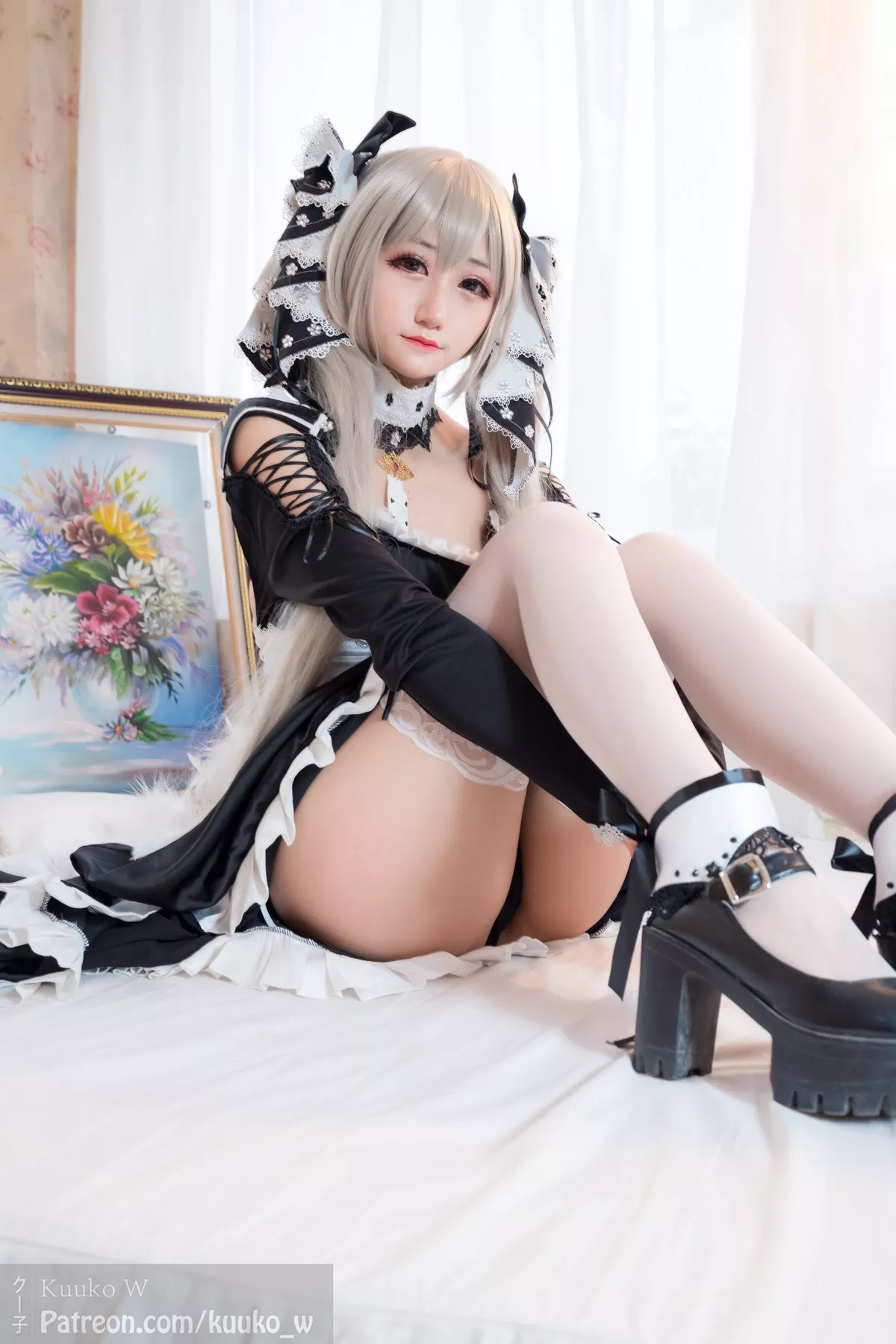 丽人Cosplay 迷人私房 KuukoW 子 Azur Lane Formidable