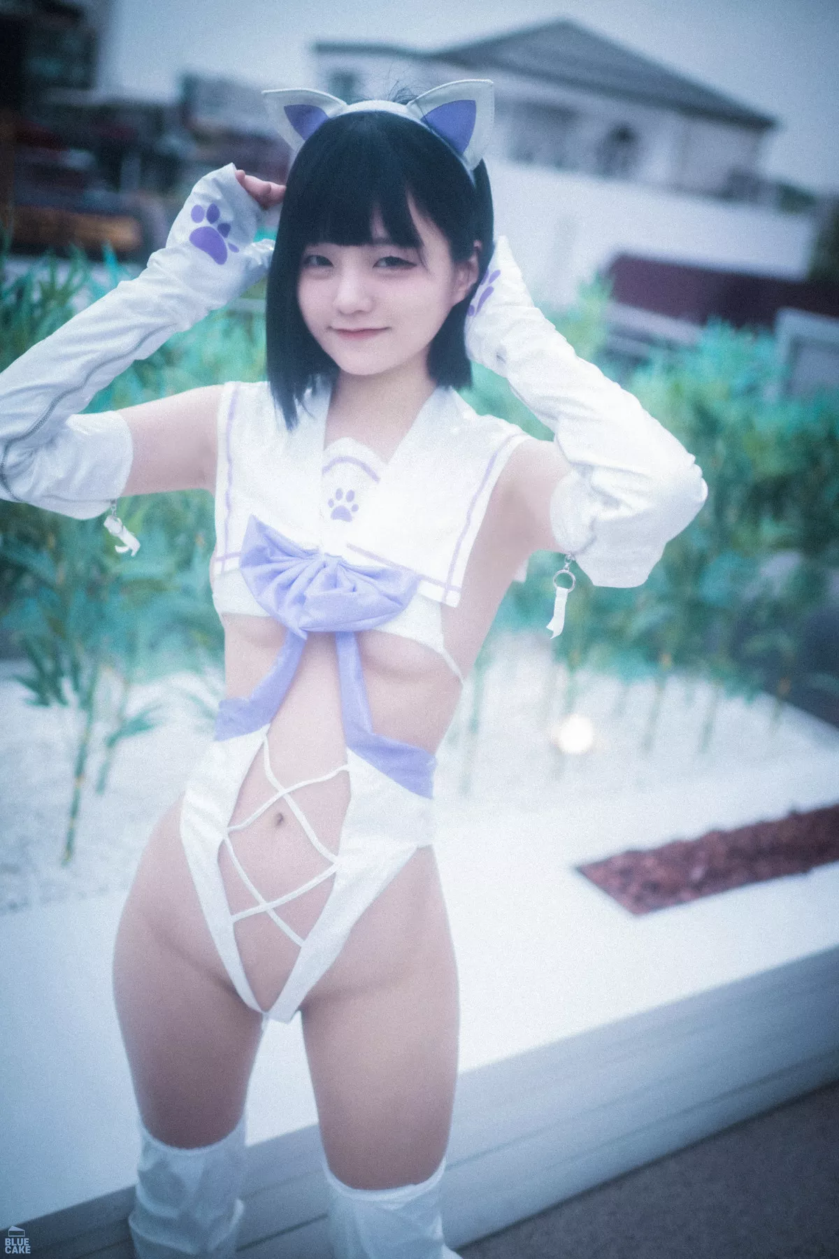 Jeong Jenny 【BLUECAKE 蓝色蛋糕】 高丽尤物写真 Meow 全集修正