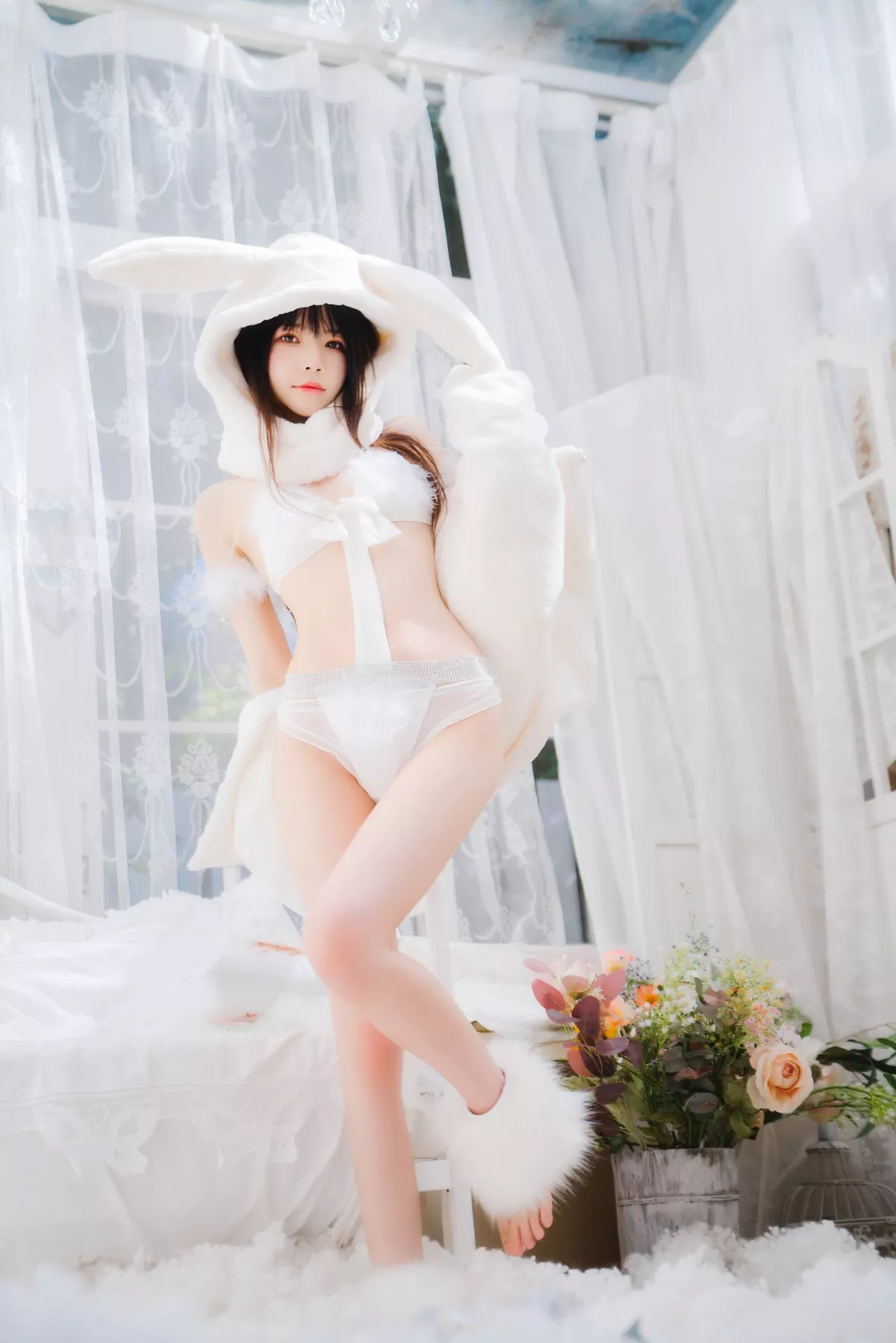 美女Cosplay �@桃喵 小 白兔 全集修正