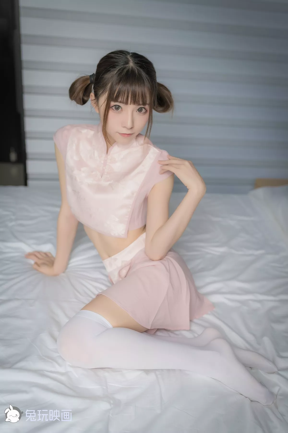美女Cosplay 撩人私拍 兔玩映画 粉色 团子