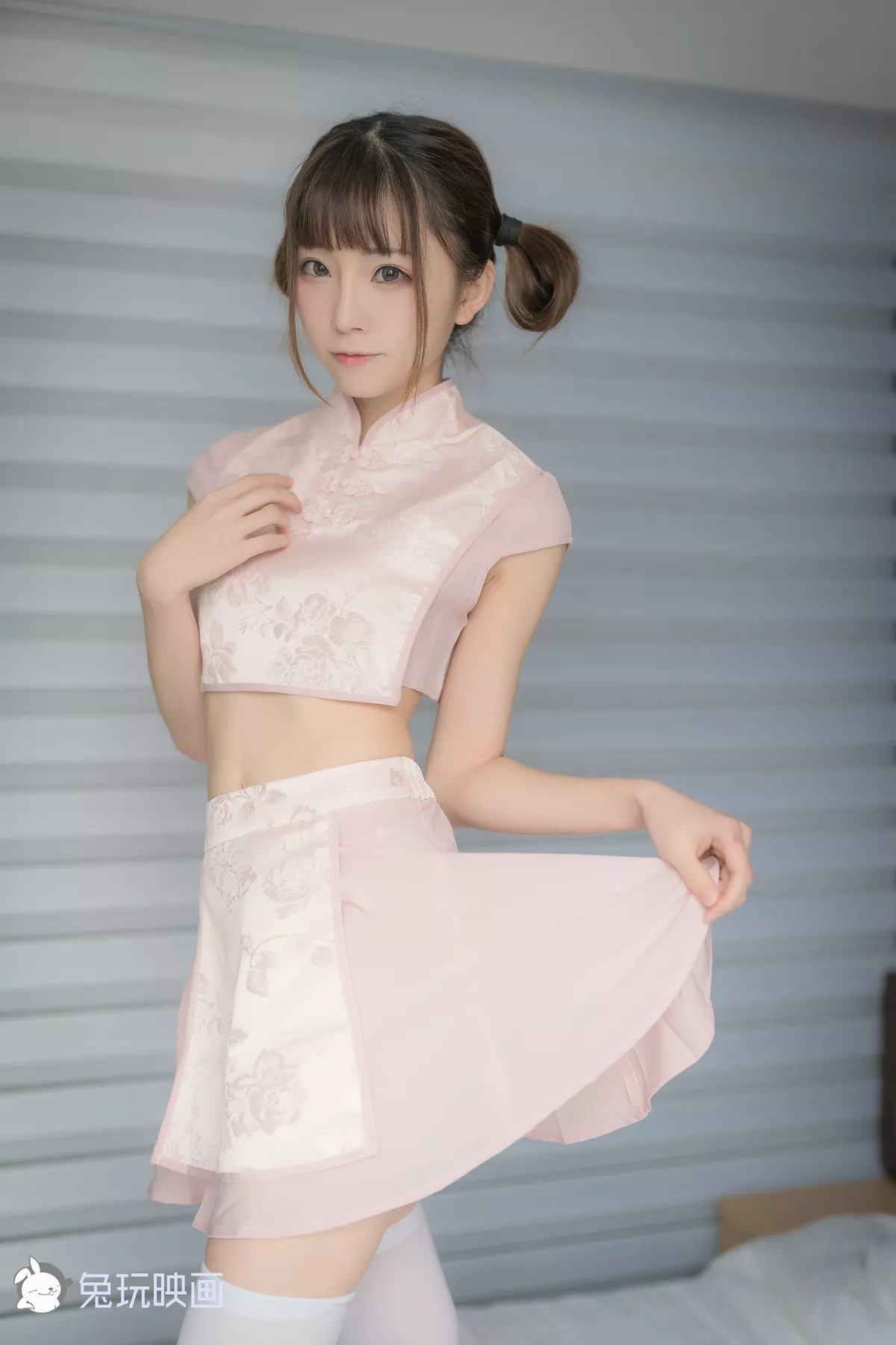 美女Cosplay 撩人私拍 兔玩映画 粉色 团子