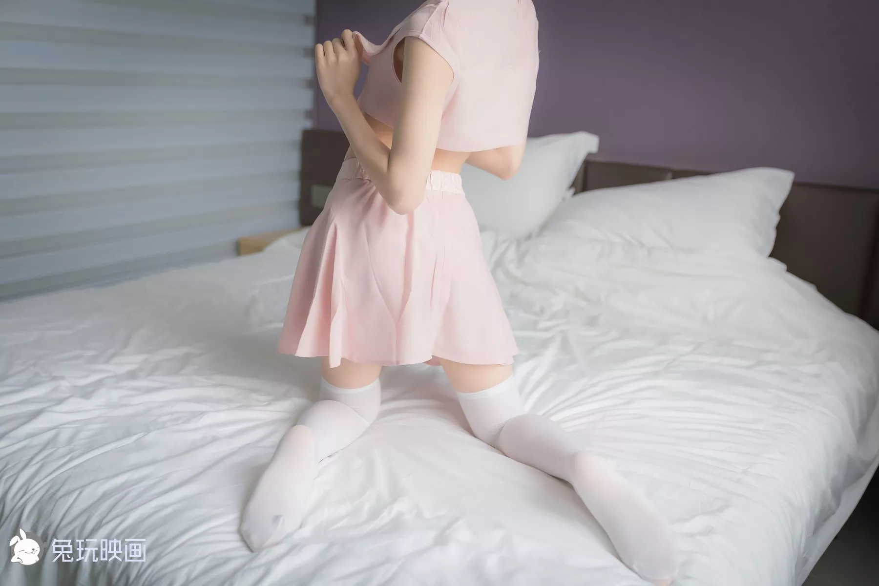 美女Cosplay 撩人私拍 兔玩映画 粉色 团子