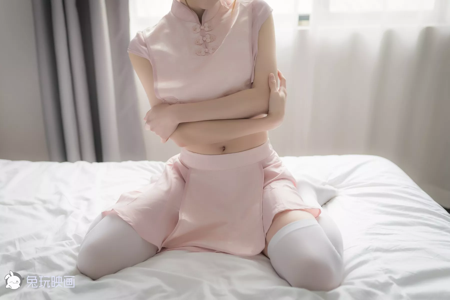 美女Cosplay 撩人私拍 兔玩映画 粉色 团子