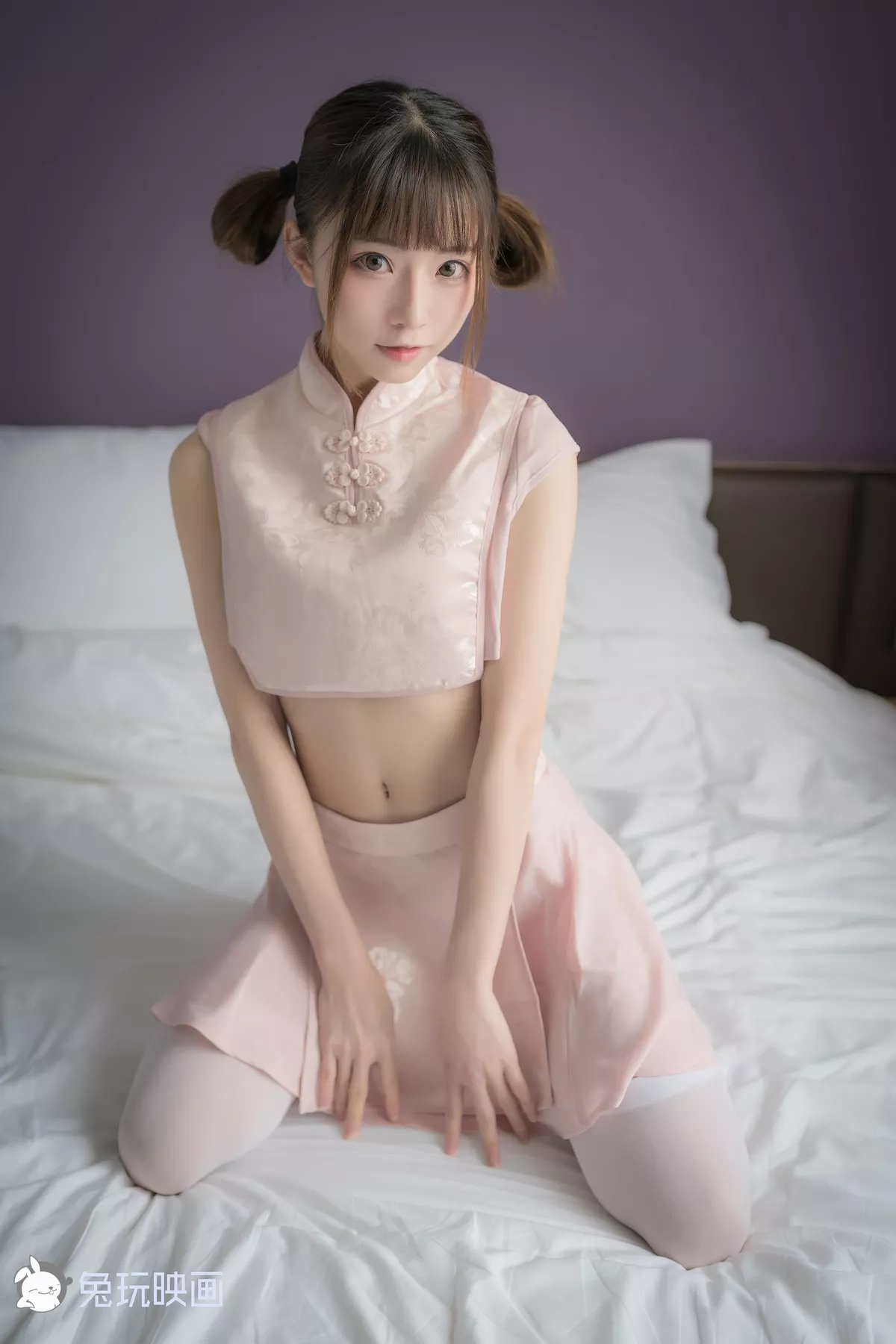 美女Cosplay 撩人私拍 兔玩映画 粉色 团子