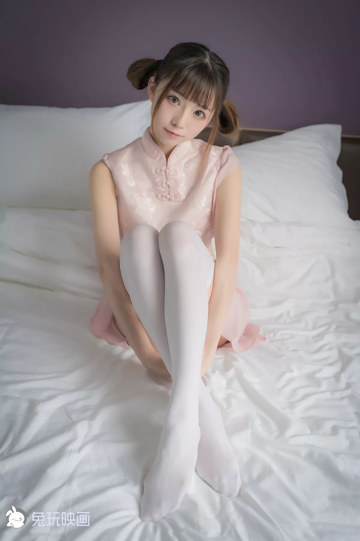美女Cosplay 撩人私拍 兔玩映画 粉色 团子