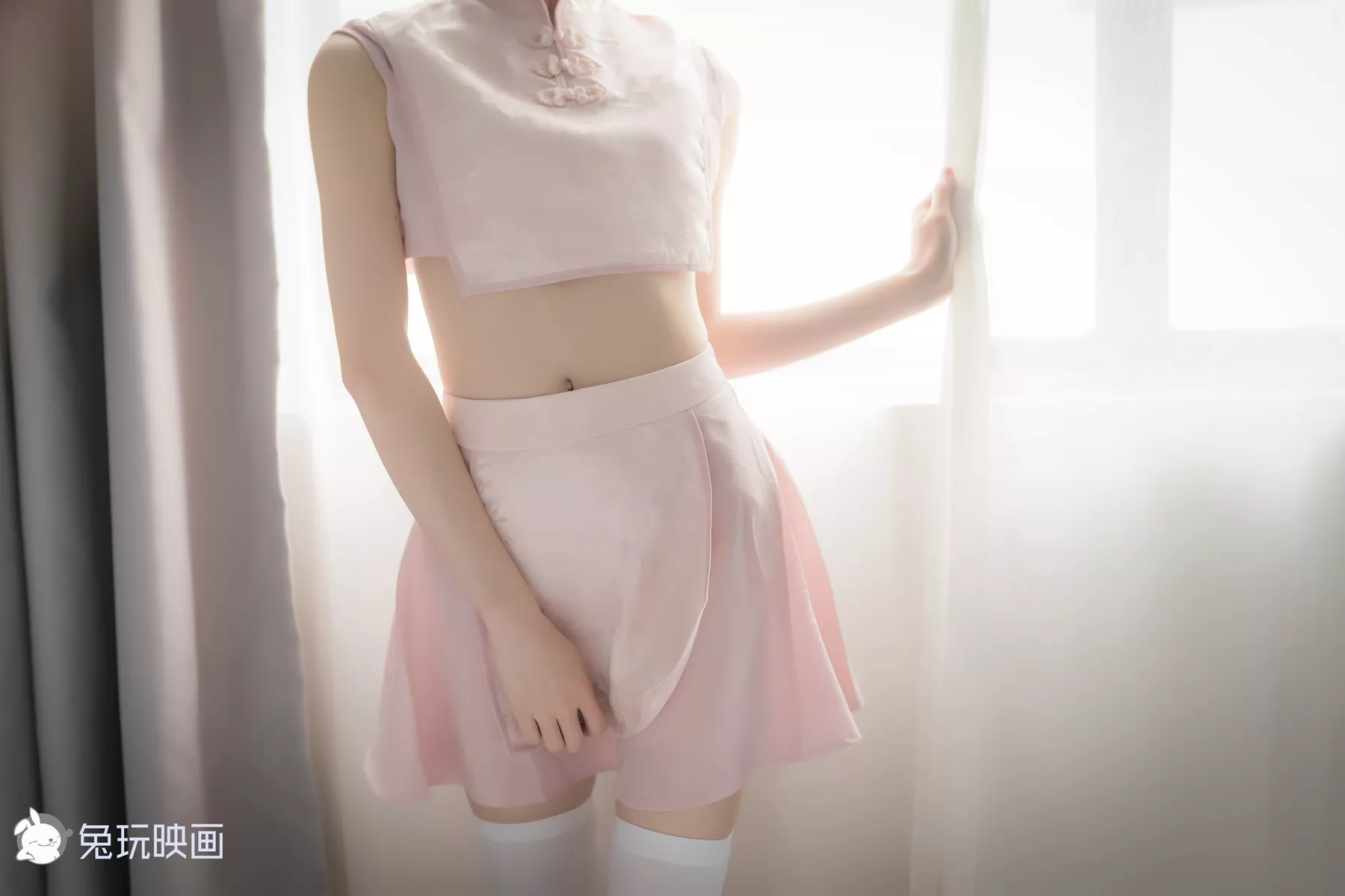 美女Cosplay 撩人私拍 兔玩映画 粉色 团子