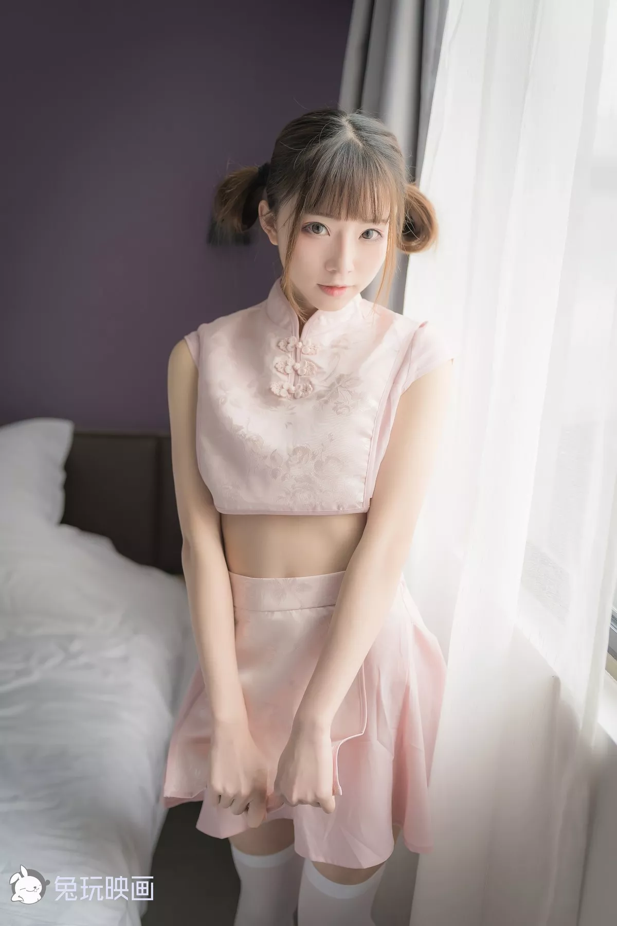 美女Cosplay 撩人私拍 兔玩映画 粉色 团子