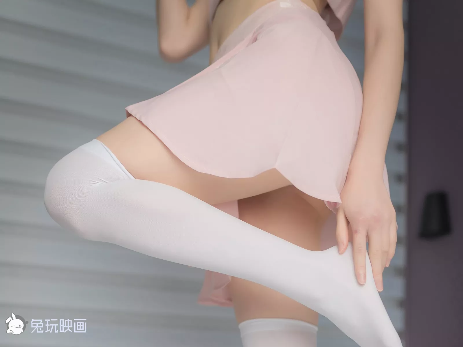 美女Cosplay 撩人私拍 兔玩映画 粉色 团子