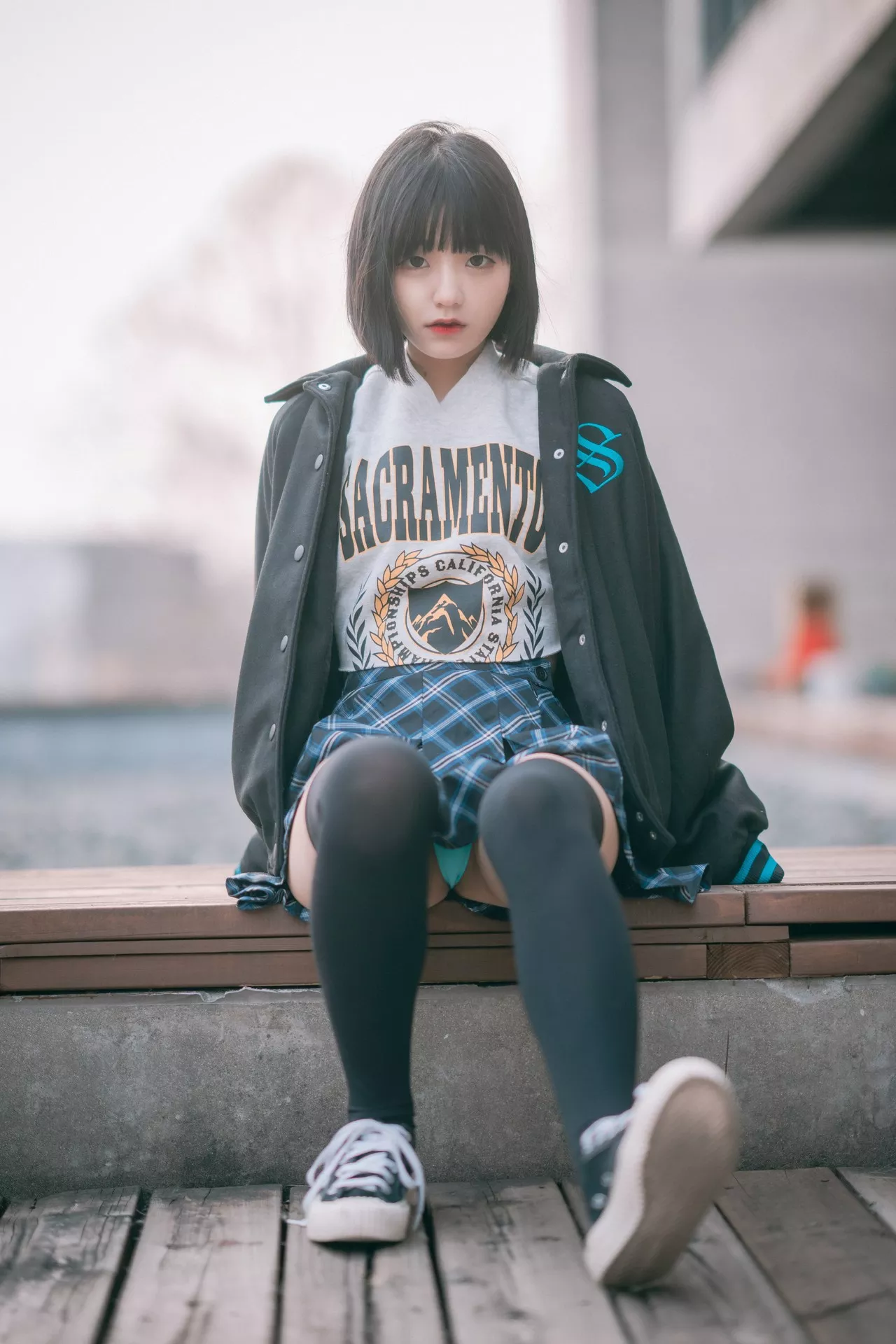 Jeong Jenny 【DJAWA大佳玩】 高丽魅模写真 Daylife in Sacramento 全集修正
