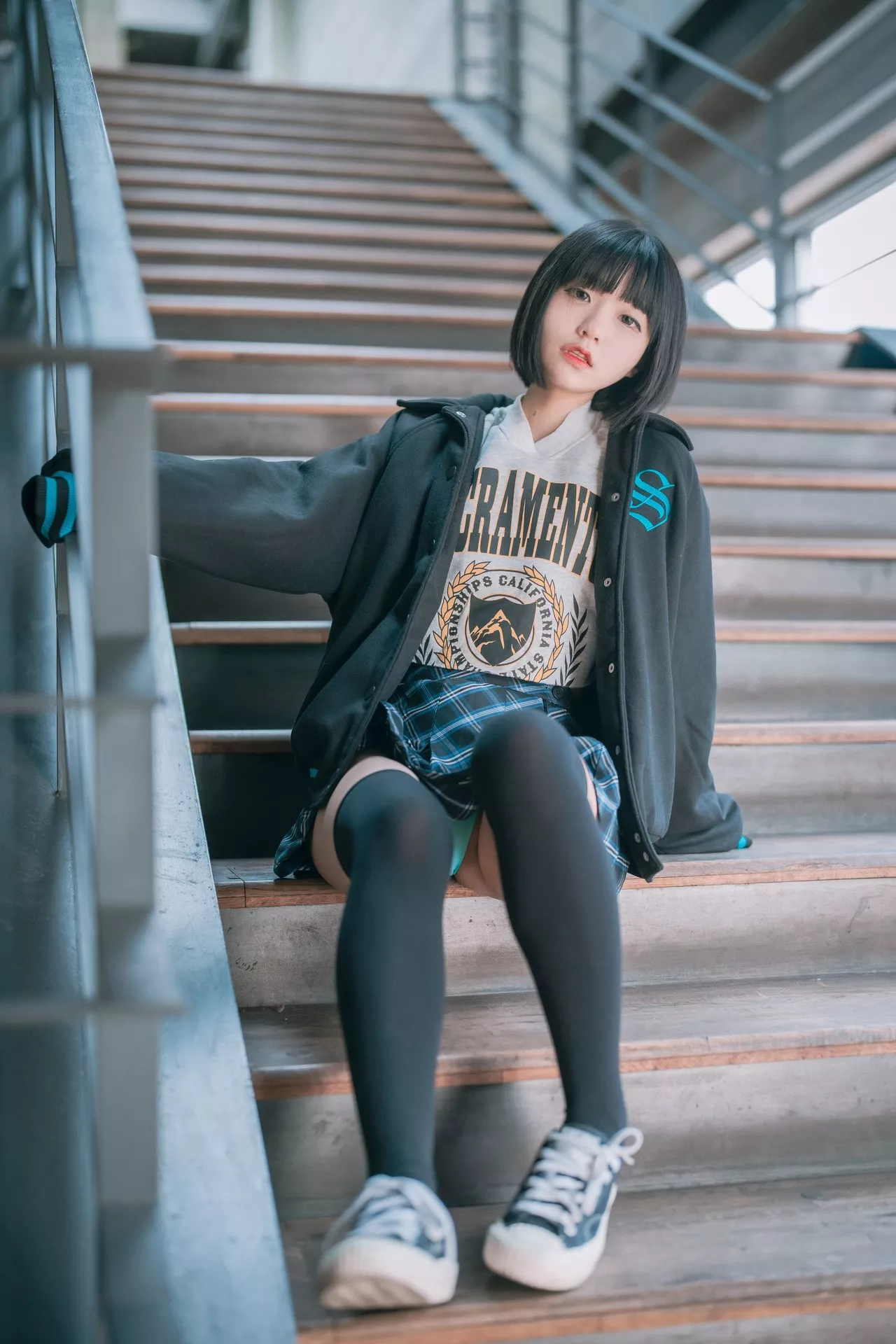 Jeong Jenny 【DJAWA大佳玩】 高丽魅模写真 Daylife in Sacramento 全集修正