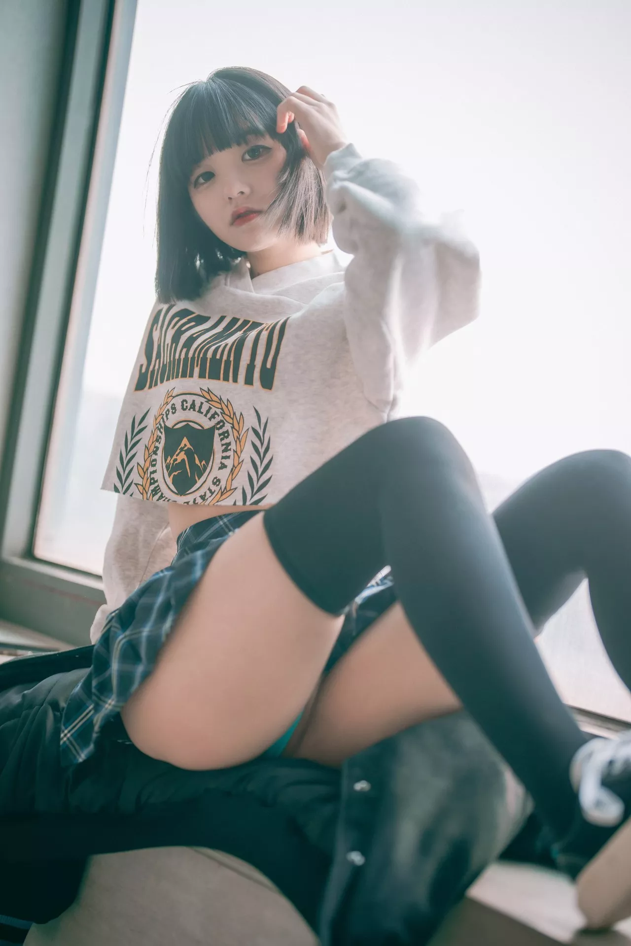 Jeong Jenny 【DJAWA大佳玩】 高丽魅模写真 Daylife in Sacramento 全集修正