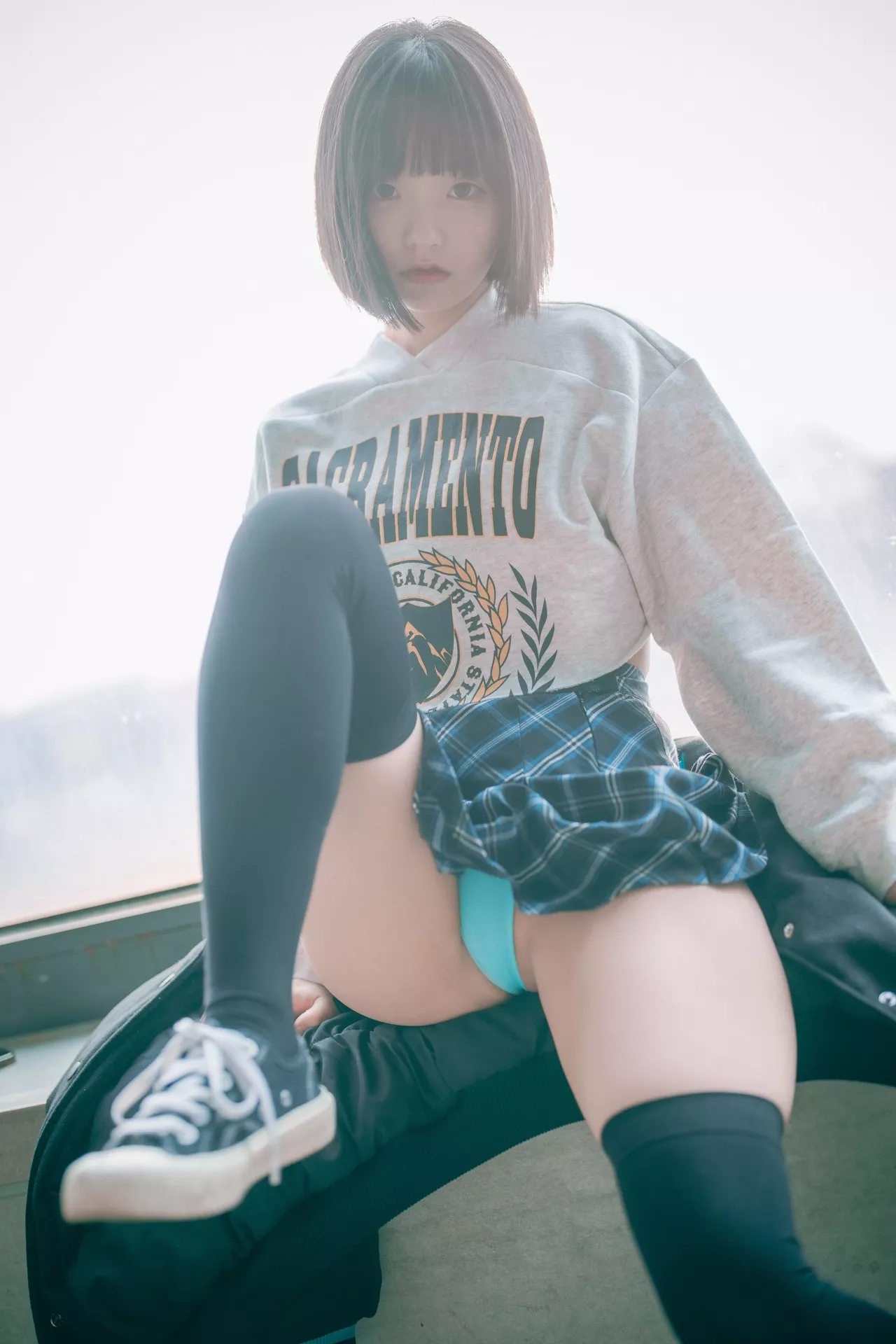 Jeong Jenny 【DJAWA大佳玩】 高丽魅模写真 Daylife in Sacramento 全集修正