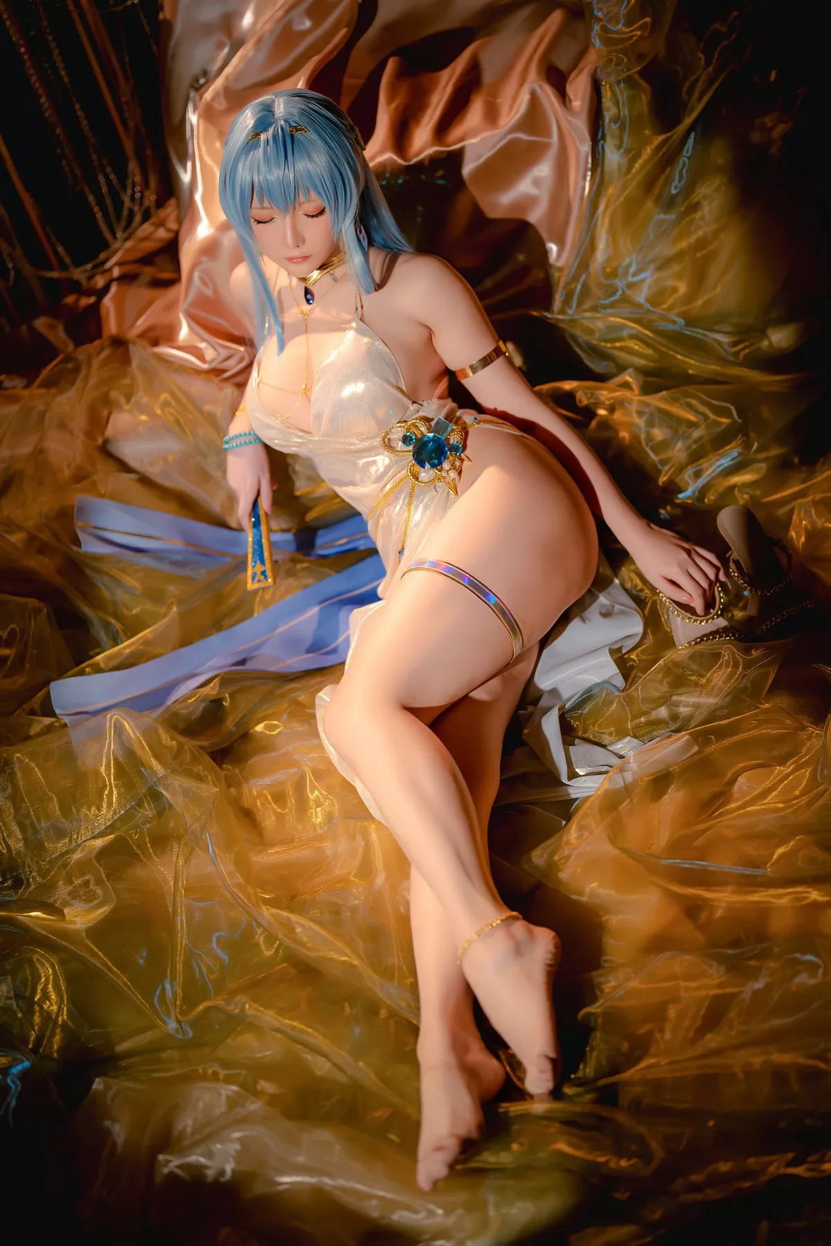 美女Cosplay 魅魔私摄 星之迟迟 Hoshilily Nikke 海伦