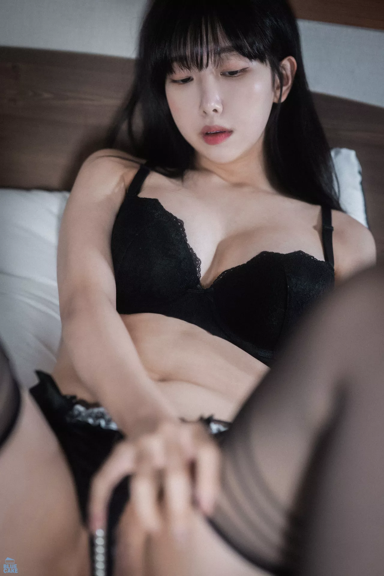 Shaany【BLUECAKE 蓝色蛋糕】 高丽佳人摄影 Soju & Pearl 全集修正