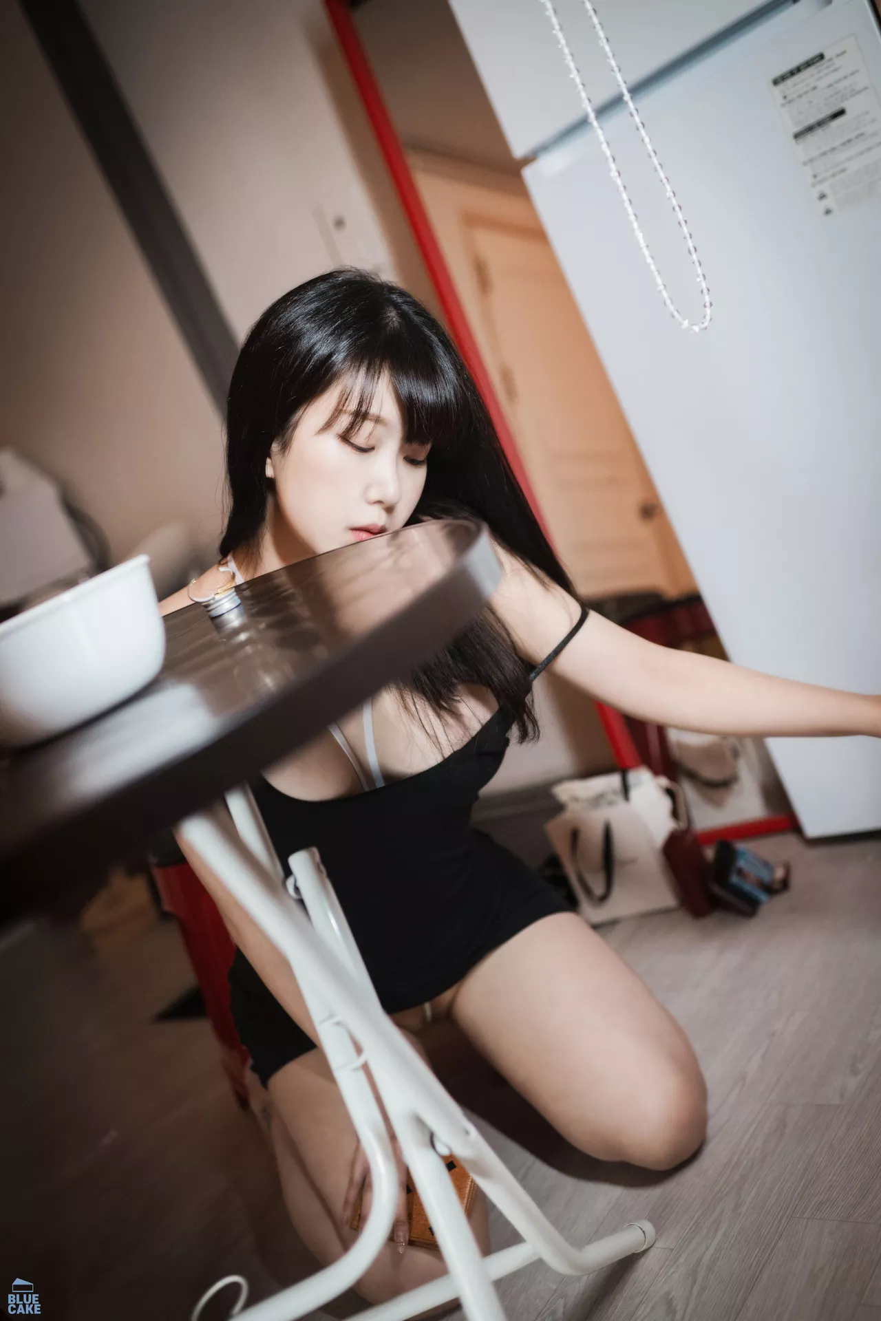 Shaany【BLUECAKE 蓝色蛋糕】 高丽佳人摄影 Soju & Pearl 全集修正