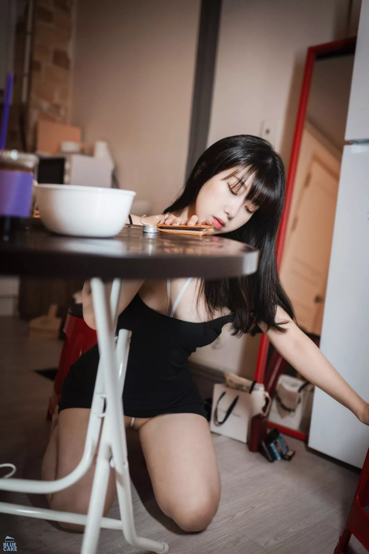 Shaany【BLUECAKE 蓝色蛋糕】 高丽佳人摄影 Soju & Pearl 全集修正
