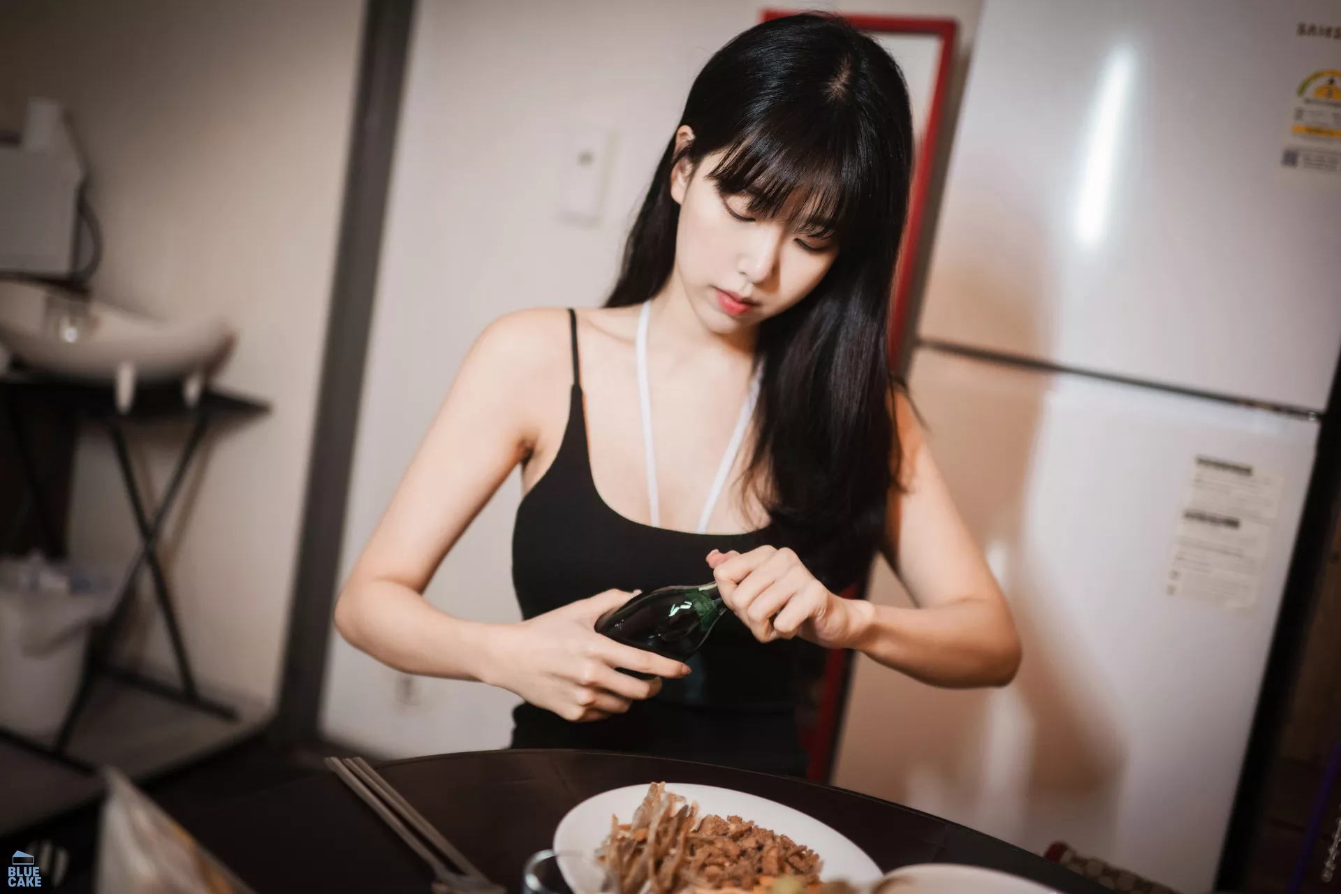 Shaany【BLUECAKE 蓝色蛋糕】 高丽佳人摄影 Soju & Pearl 全集修正