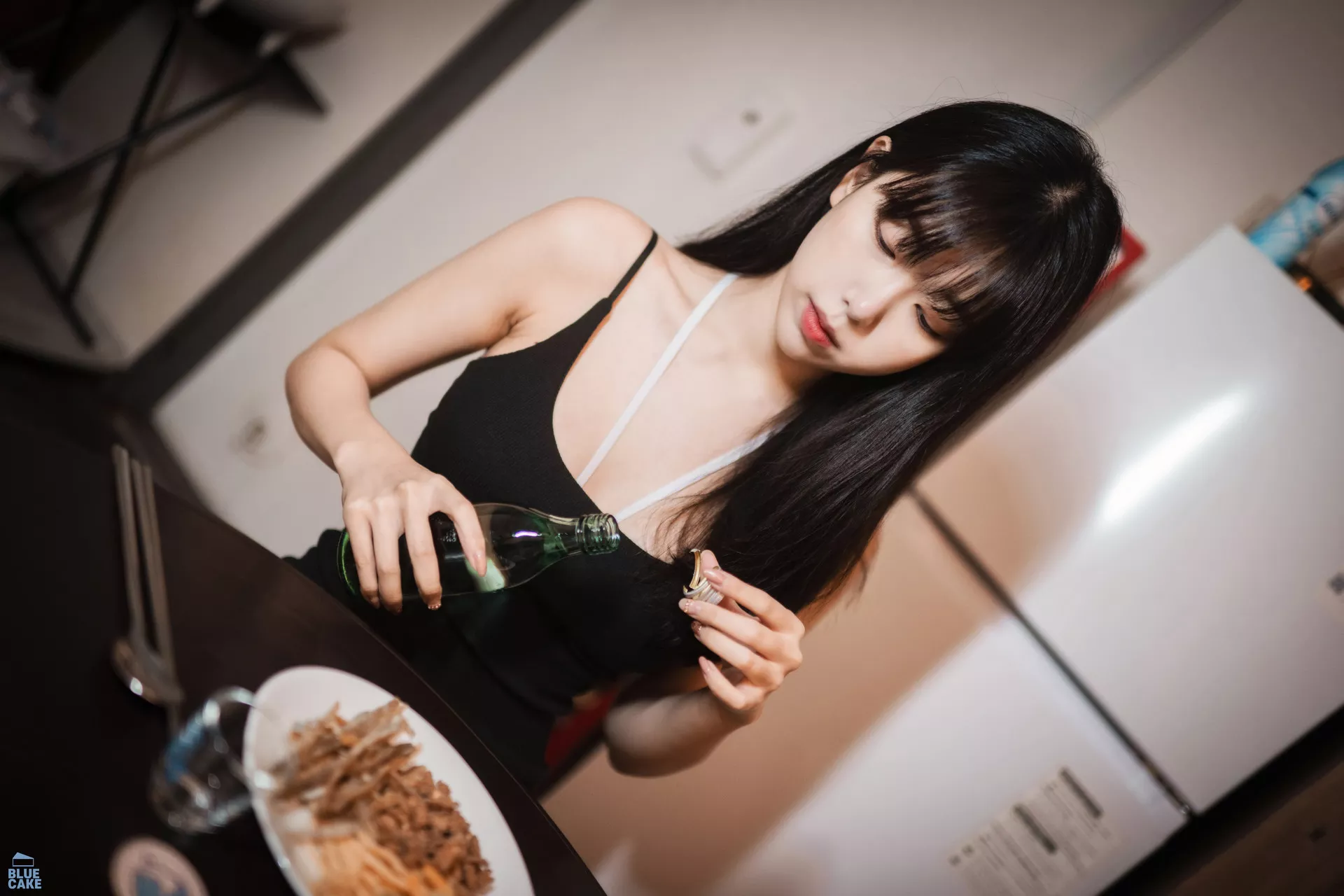 Shaany【BLUECAKE 蓝色蛋糕】 高丽佳人摄影 Soju & Pearl 全集修正