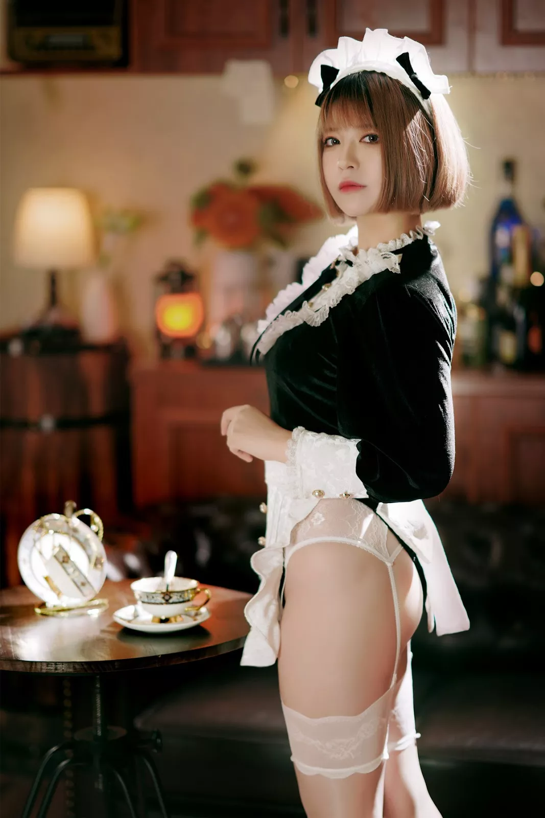 佳人Cosplay 半半子 来一份下午茶吧