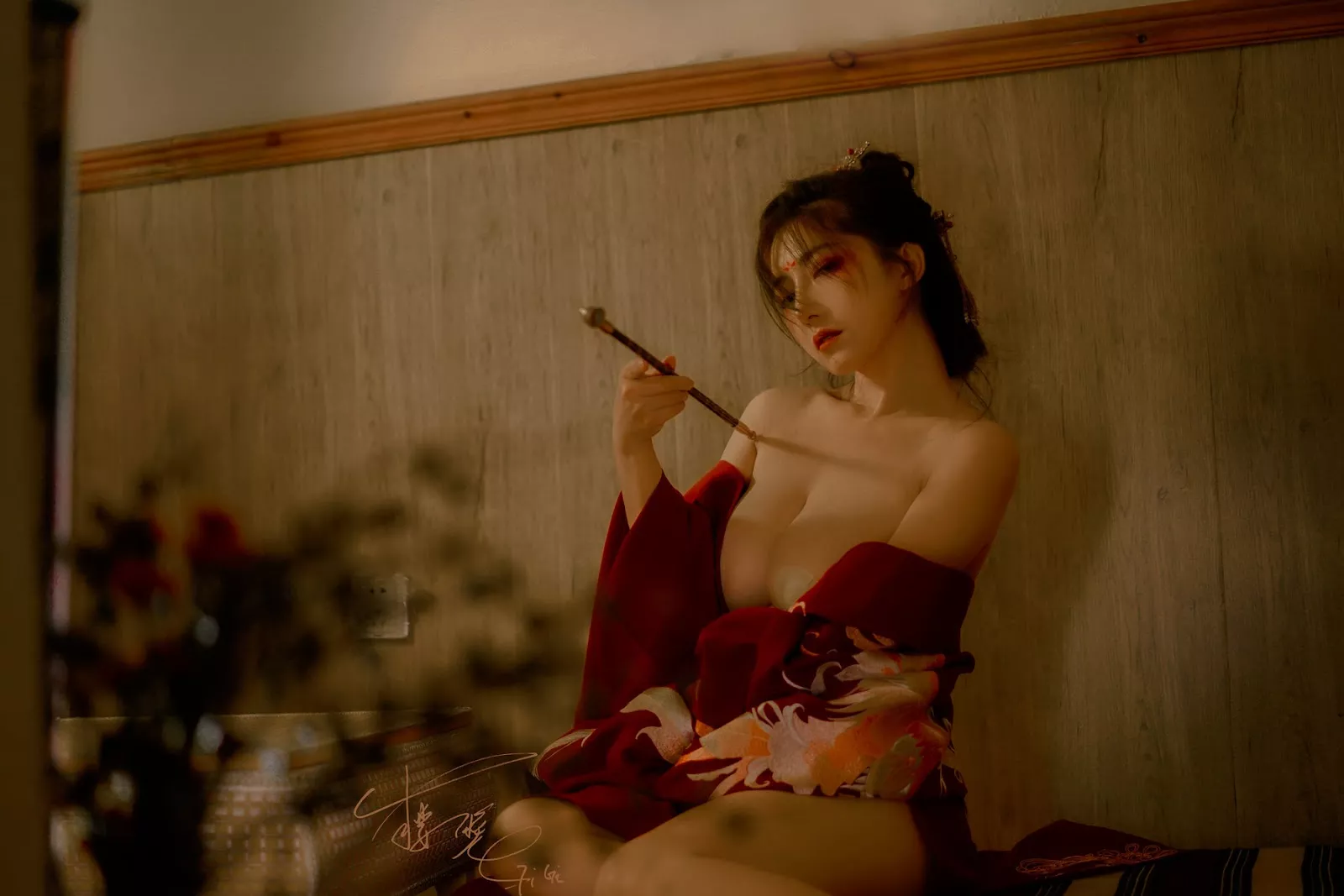 佳人Cosplay 撩人私房 樱晚 gigi 惊鸿