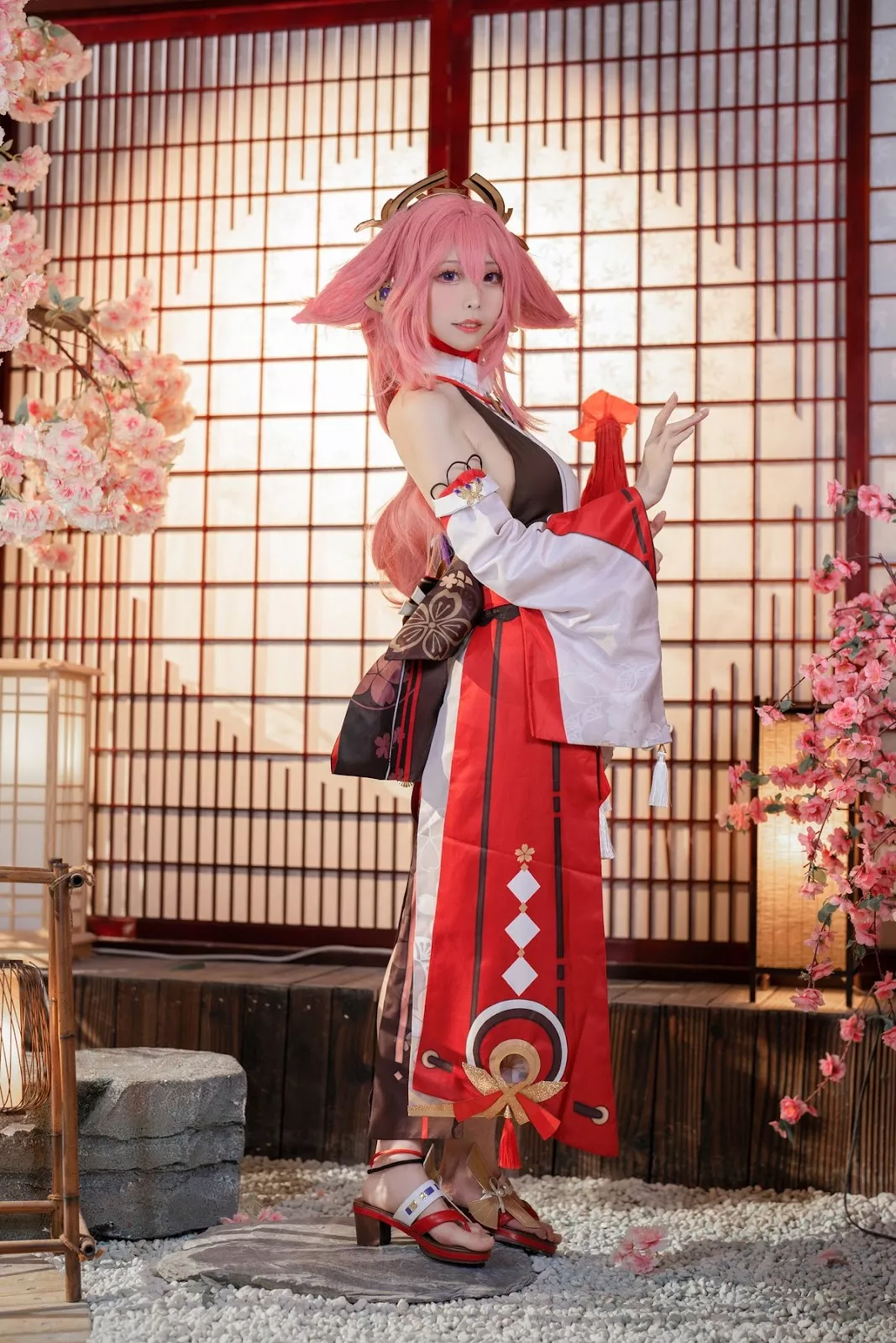 尤物Cosplay 风格私房 樱岛嗷一 八重神子